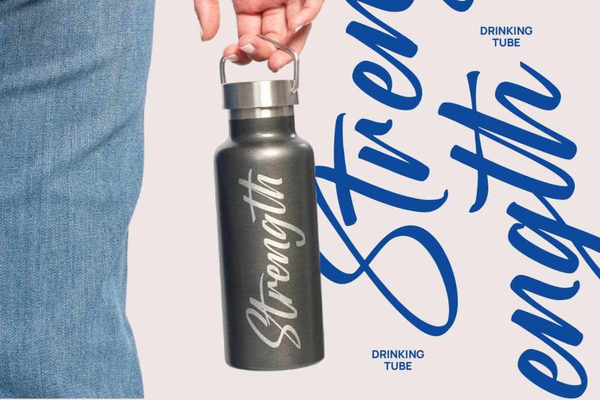 Stagets Thiender - Bold Handwritten Font font preview 14