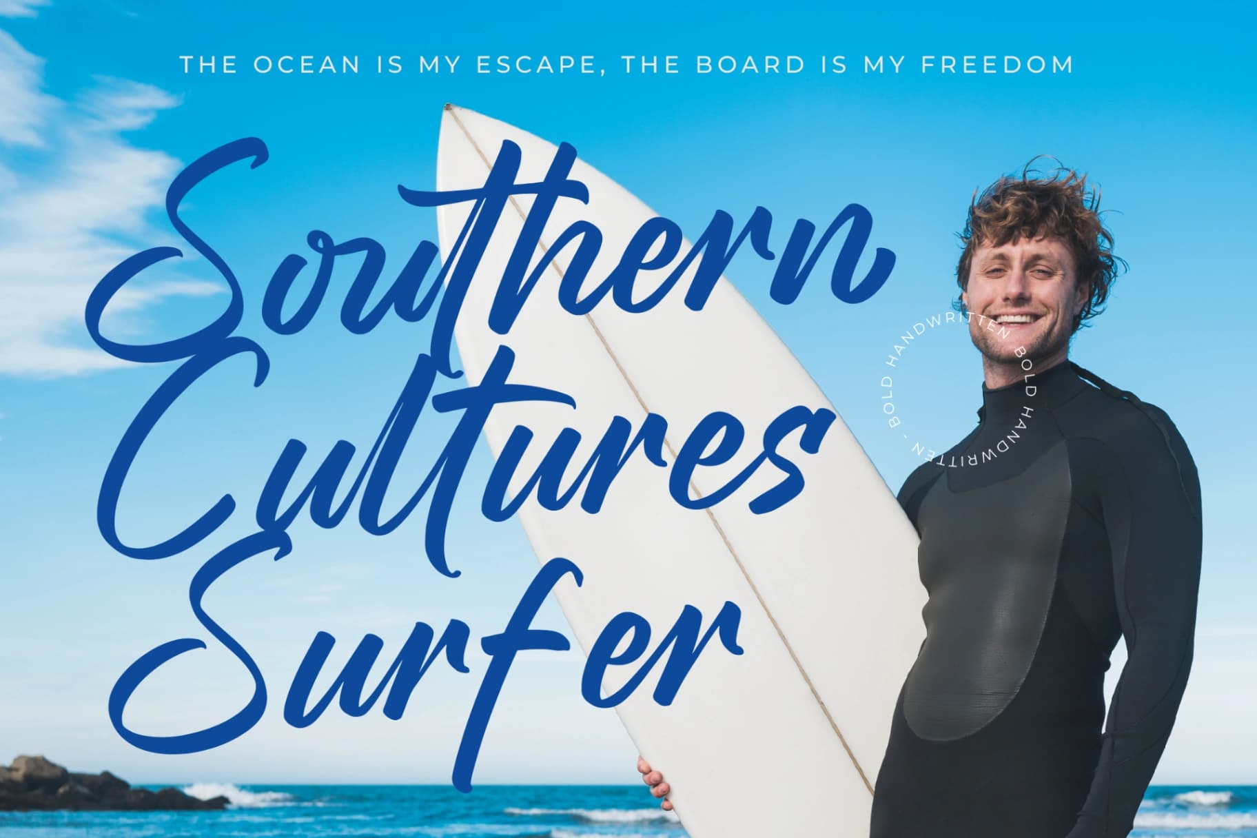Preview 15 for Stagets Thiender - Bold Handwritten Font
