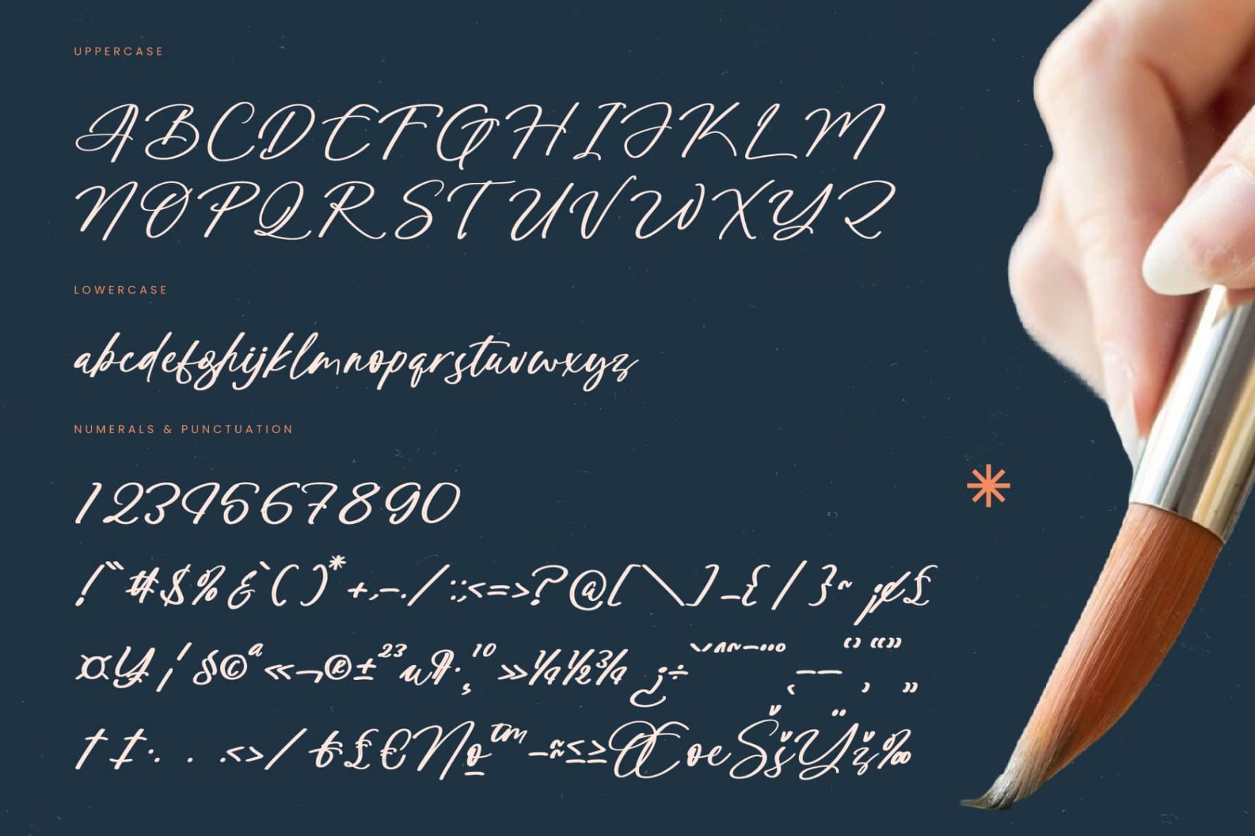 Preview 18 for Authentic Bhutan - Bold Brush Font