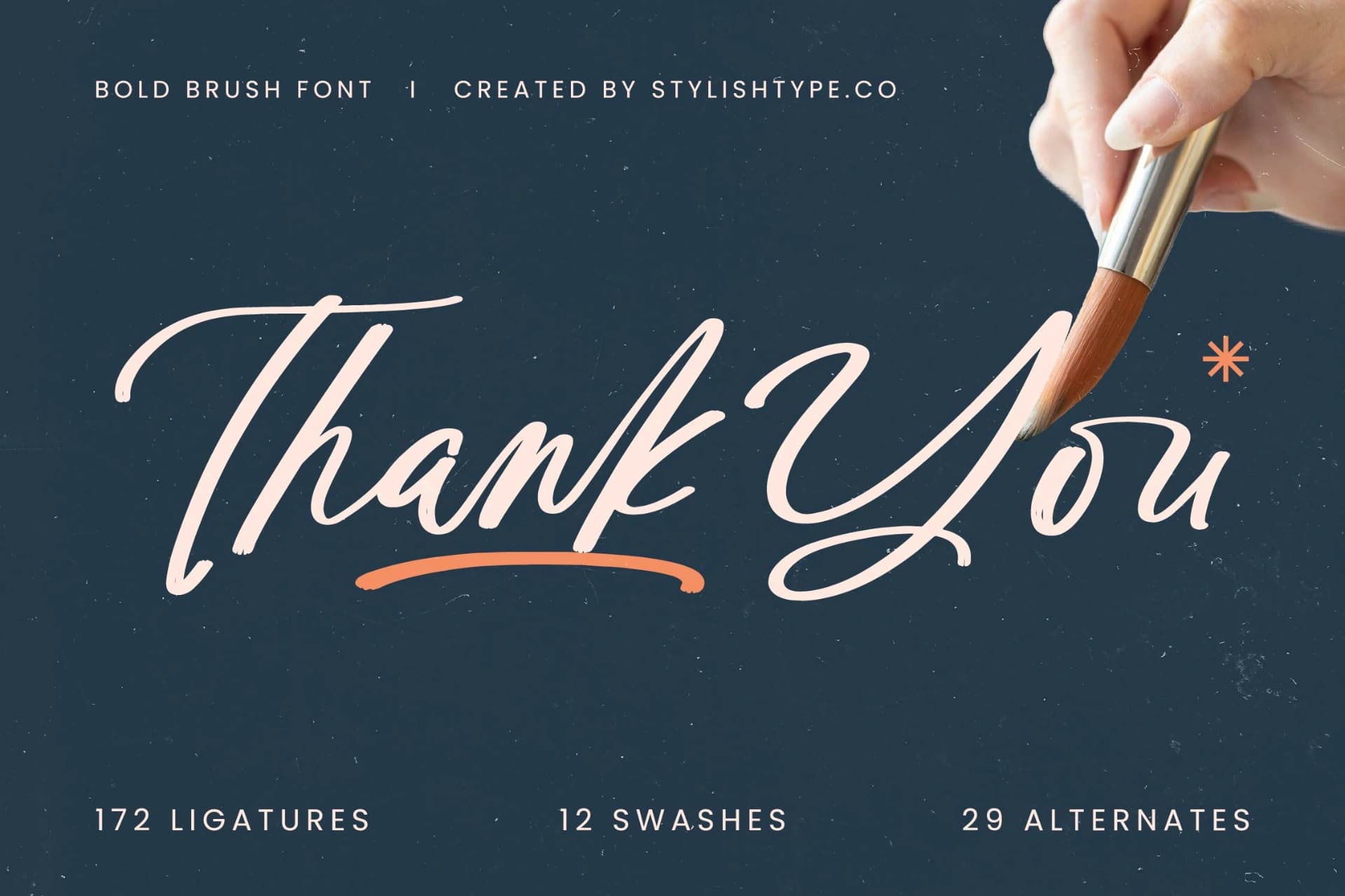 Preview 20 for Authentic Bhutan - Bold Brush Font