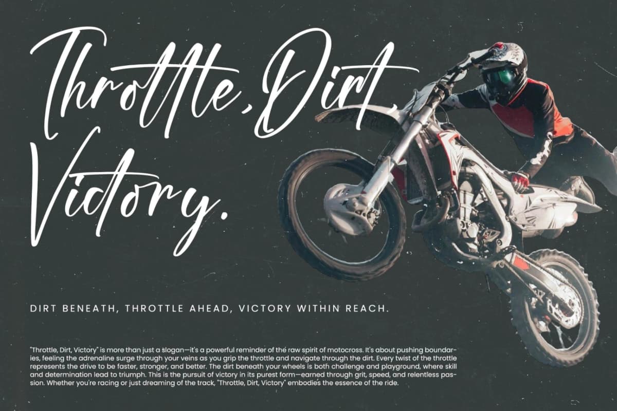 Preview 2 for Skyerting - Bold Handwritten Font
