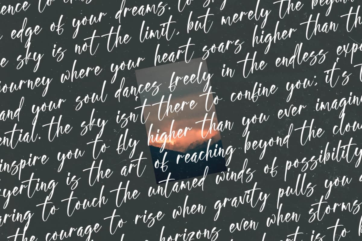 Preview 12 for Skyerting - Bold Handwritten Font