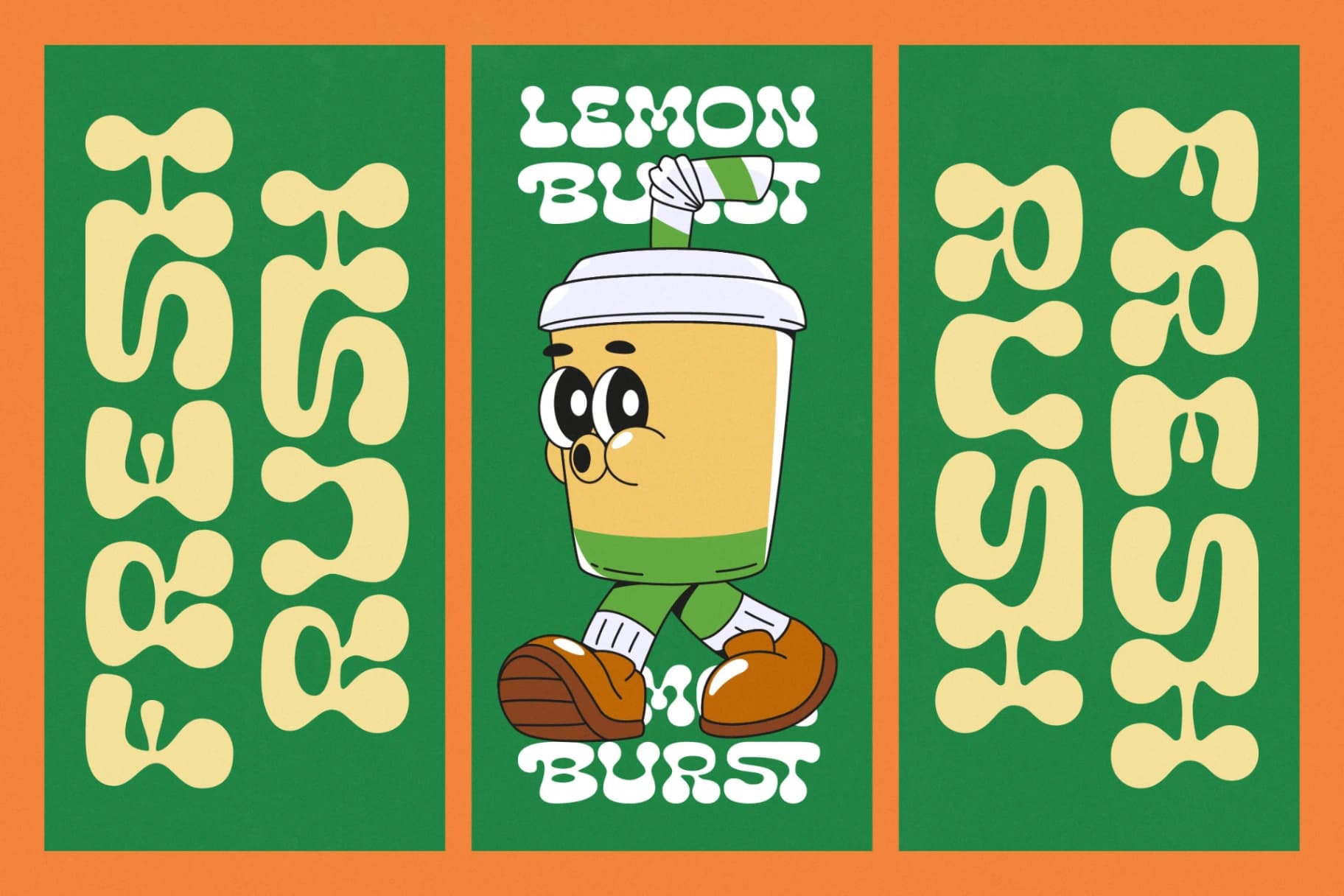 Preview 16 for Lemon Burst - Groovy Display Font