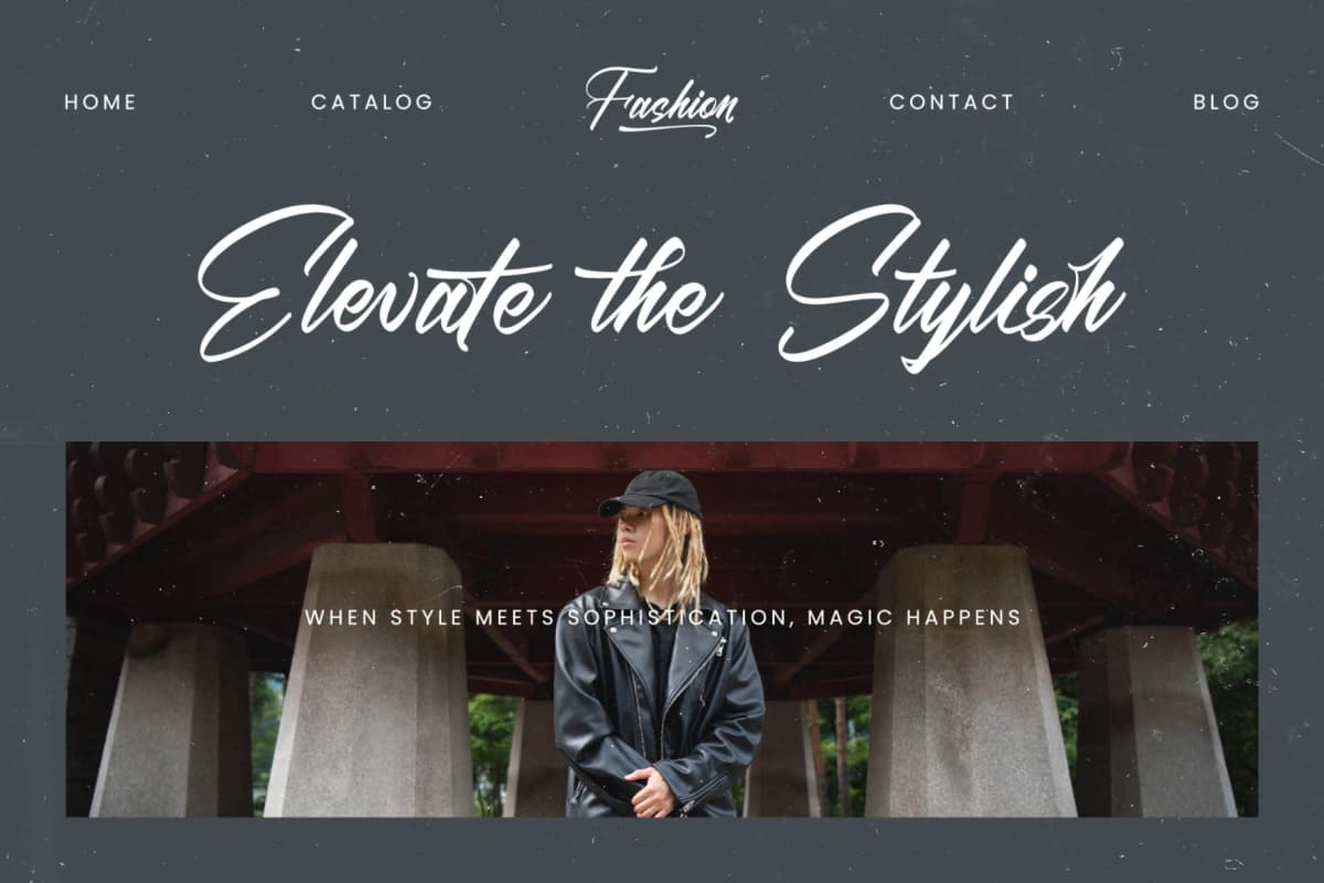 Black Fatal - Brush Calligraphy Font font preview 5