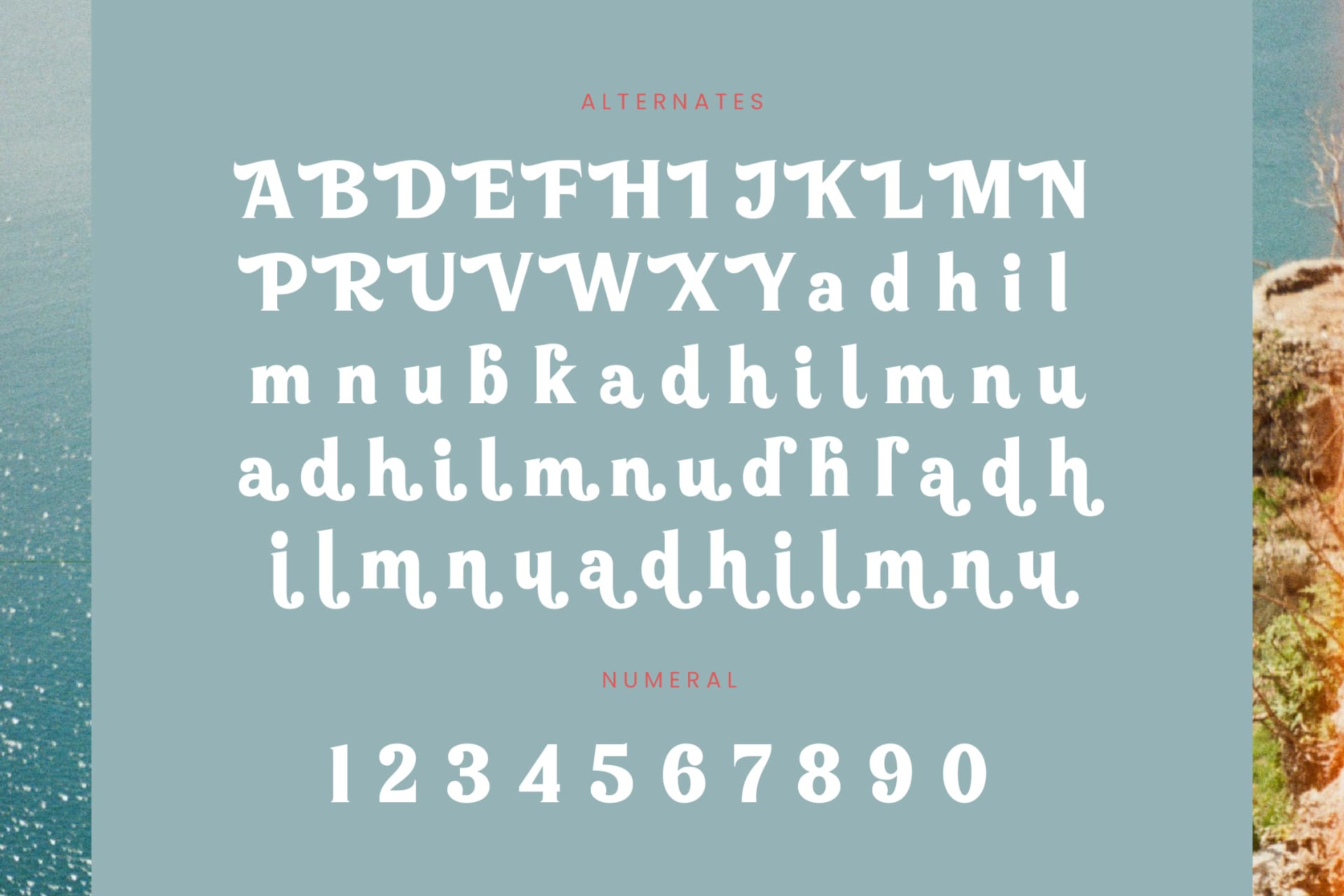 Preview 18 for Dream Waves - Serif Display Font