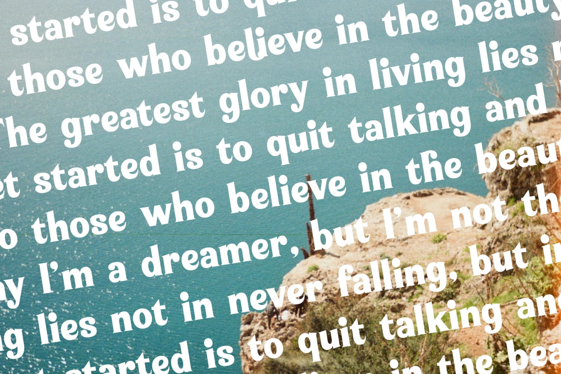 Preview 17 for Dream Waves - Serif Display Font
