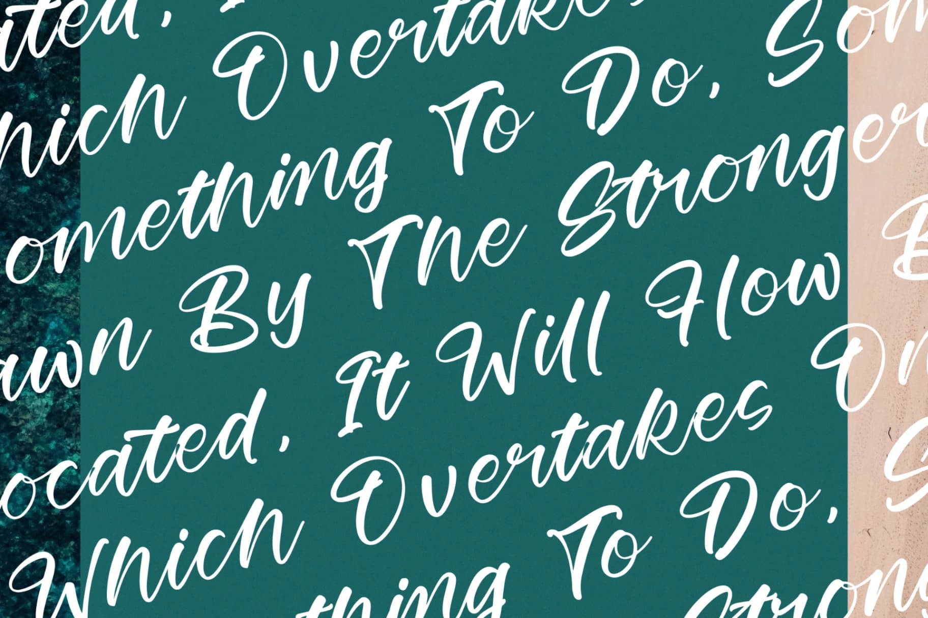 Preview 9 for Globals Simple - Bold Calligraphy Script