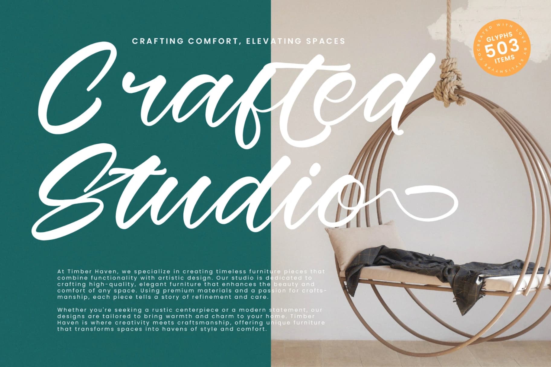 Preview 15 for Globals Simple - Bold Calligraphy Script