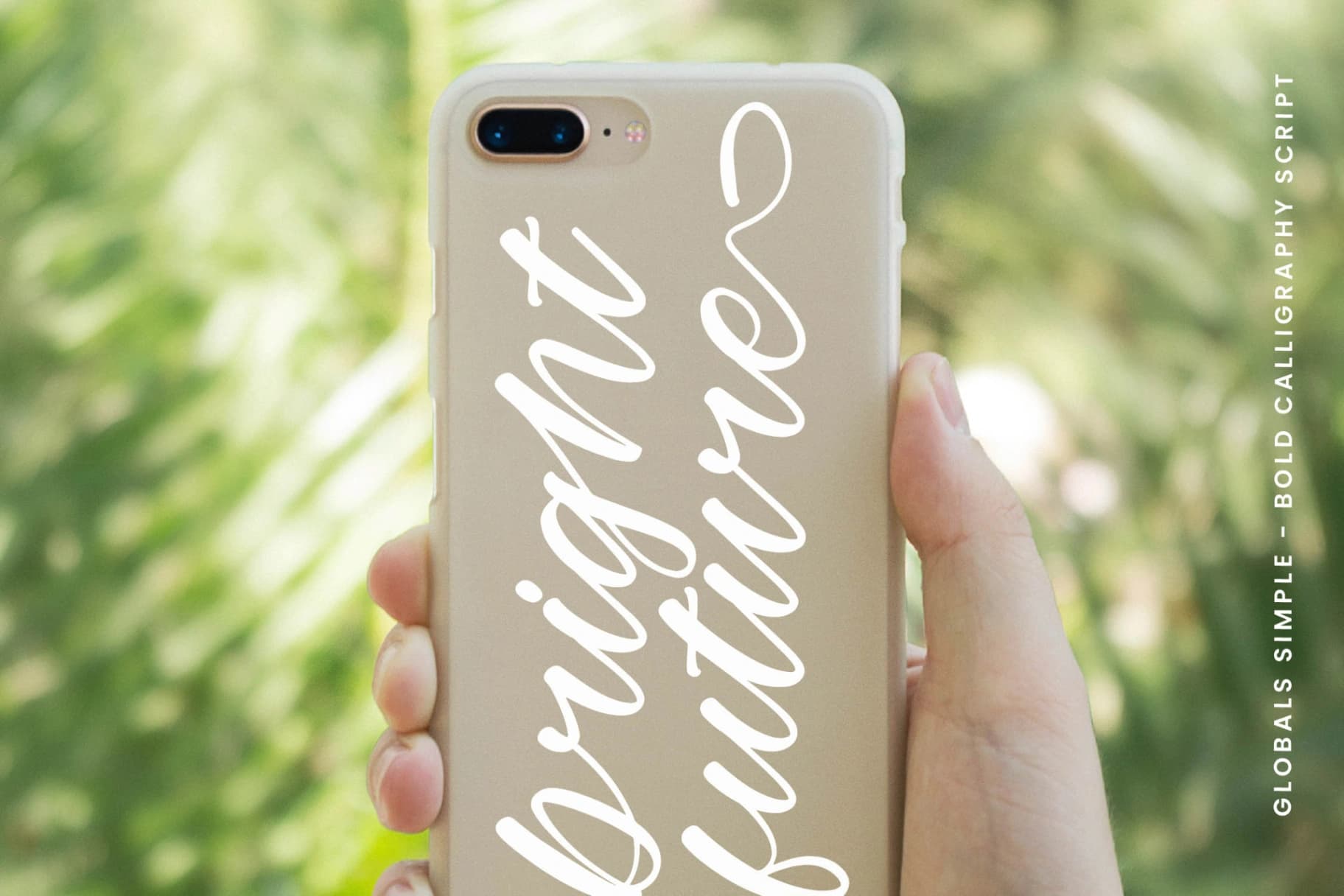 Preview 8 for Globals Simple - Bold Calligraphy Script
