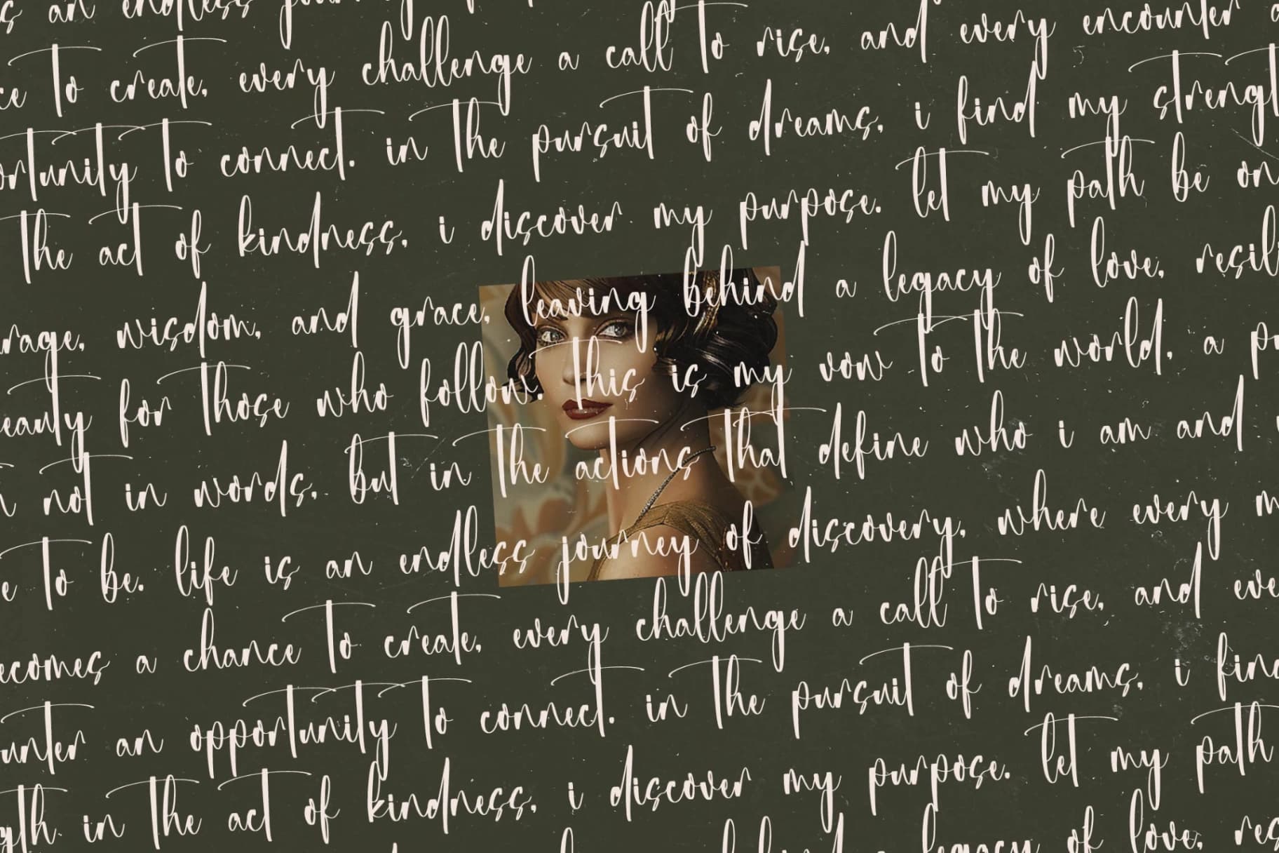 Preview 13 for Michelyne - Stylish Signature Font