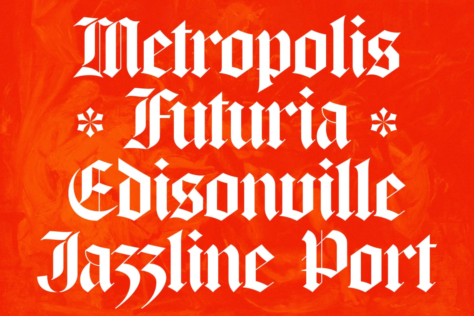 Preview 6 for Glaciels - New Blackletter Font