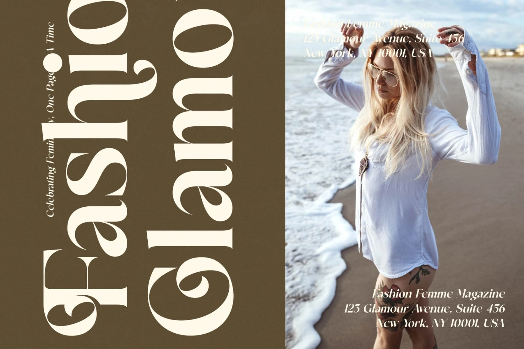 Preview 11 for Victoria Culture - Modern Classy Serif