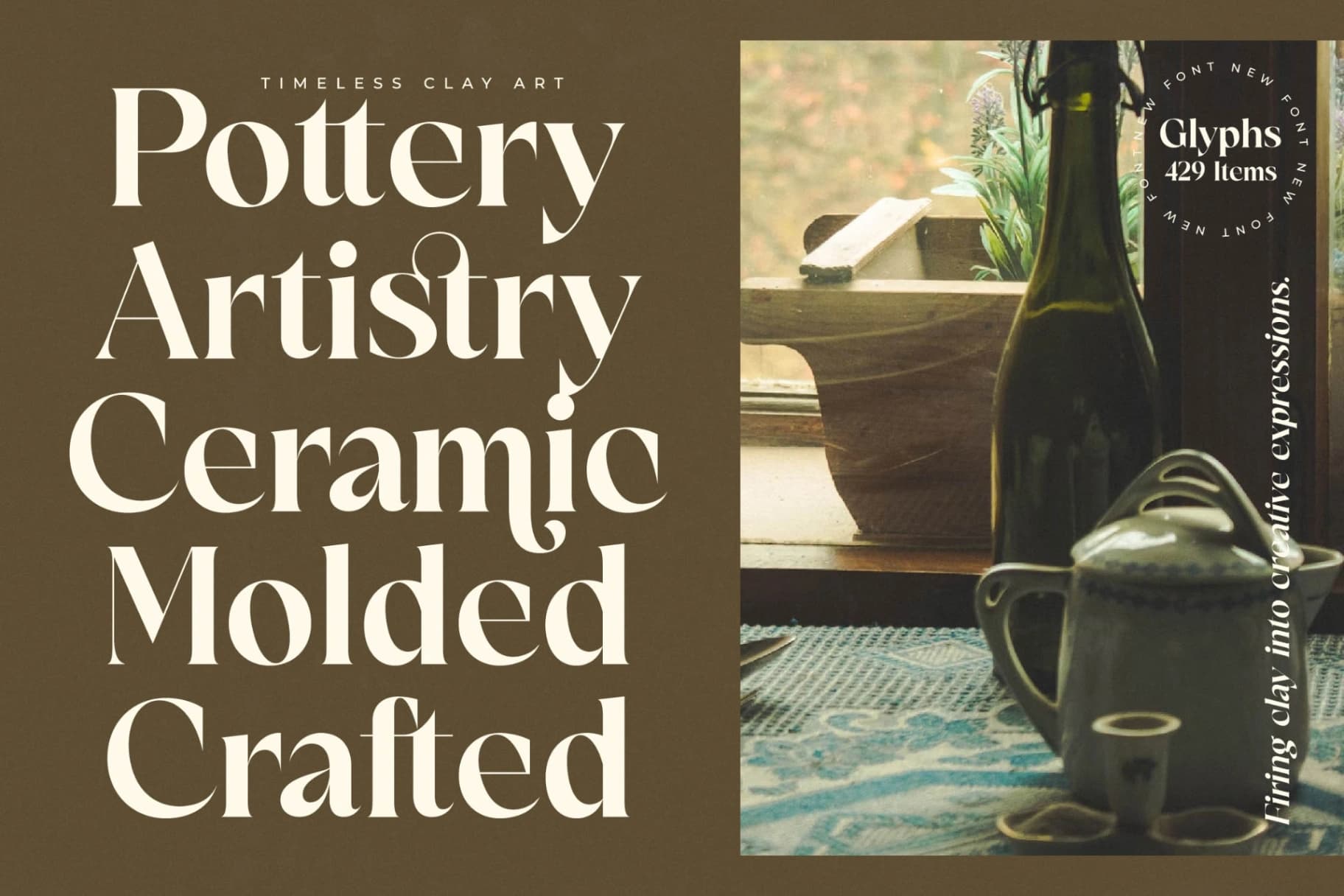 Preview 3 for Victoria Culture - Modern Classy Serif