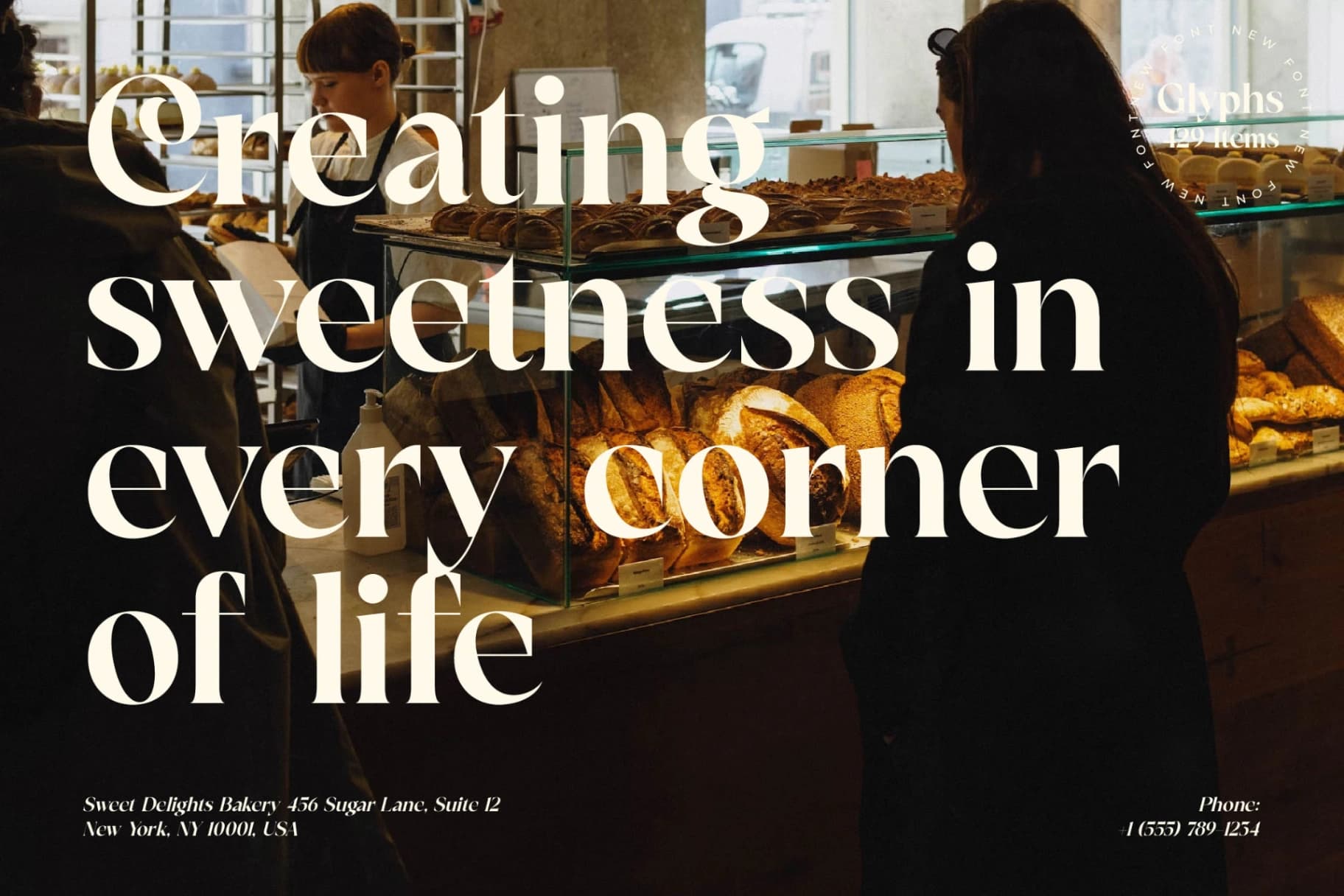 Preview 7 for Victoria Culture - Modern Classy Serif
