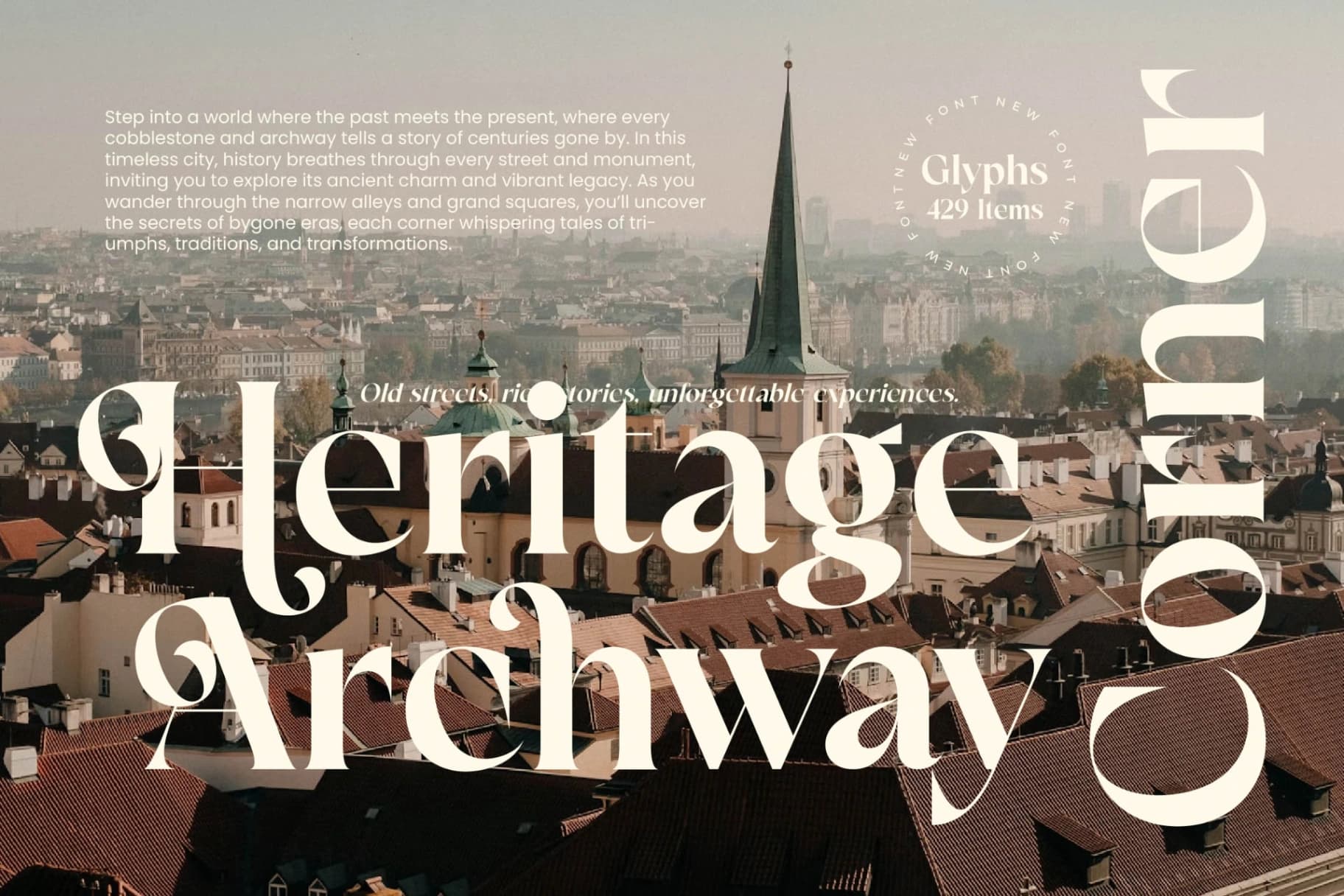Preview 12 for Victoria Culture - Modern Classy Serif