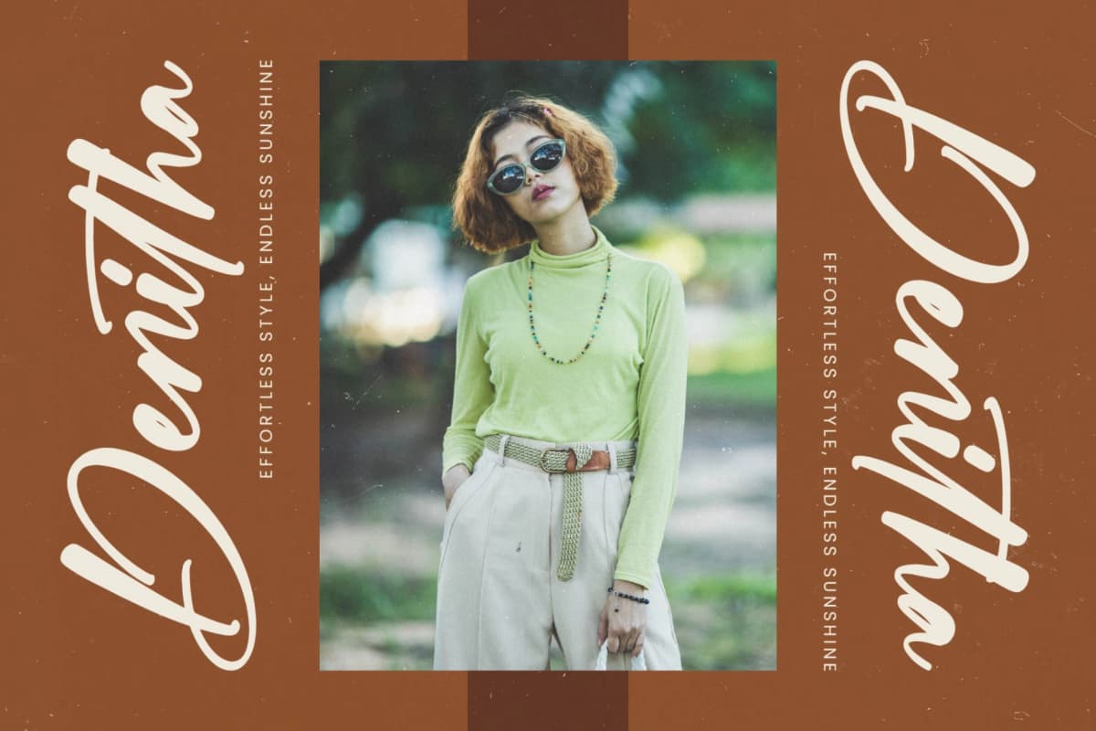 Bartely Cactus - Natural Handwritten Font font preview 3