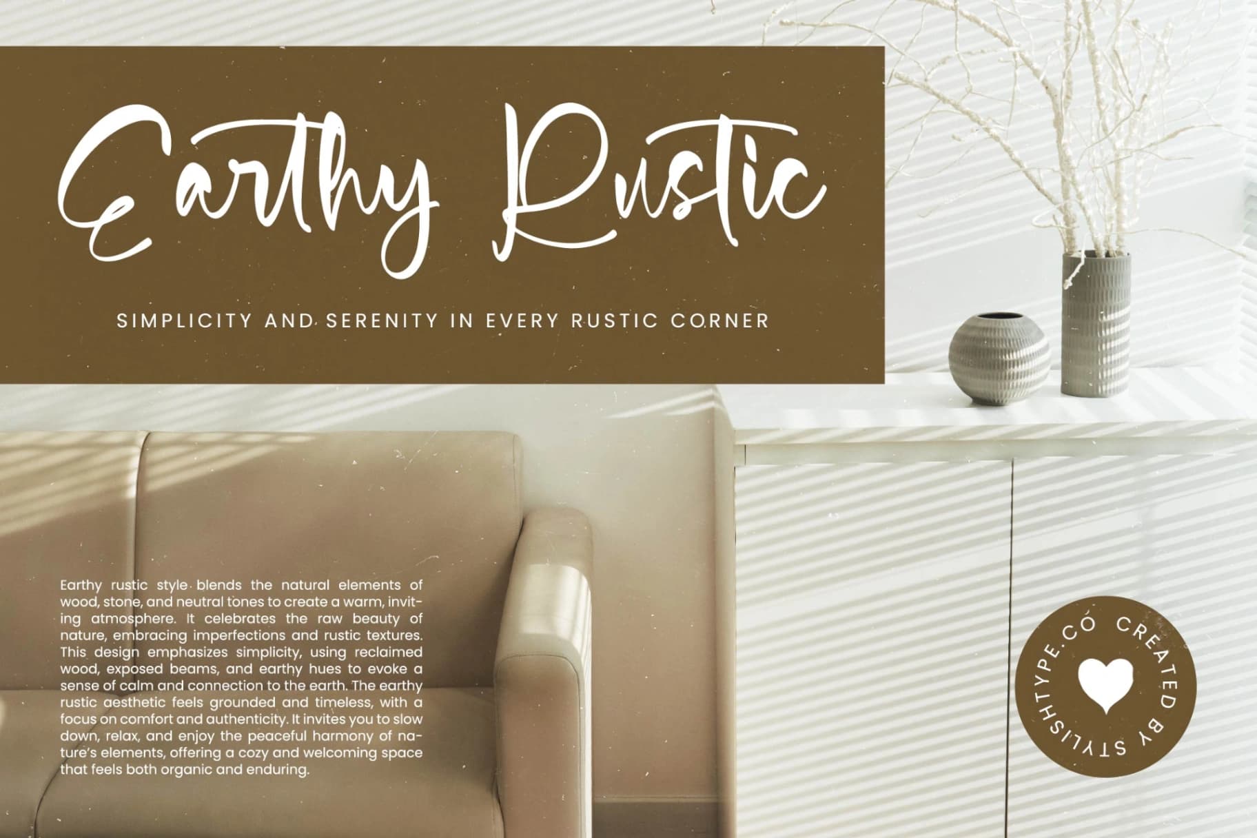 Preview 5 for Heartime - Quirky Handwritten Font