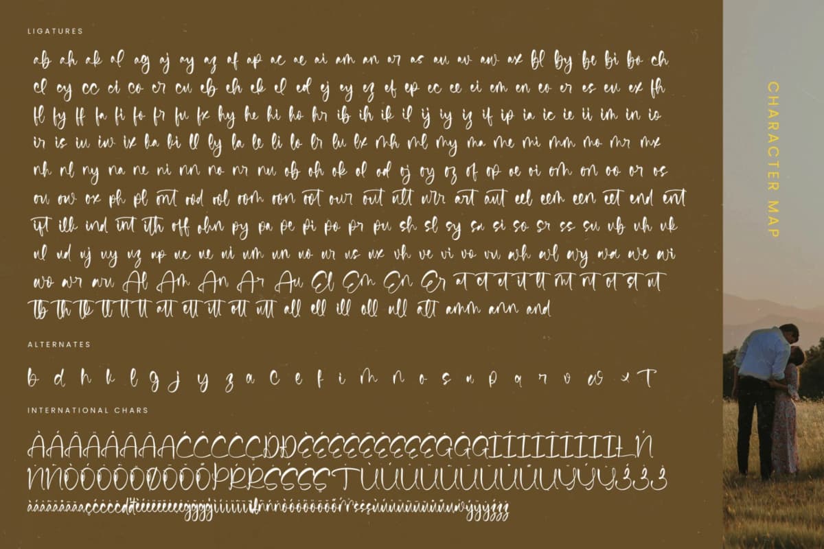 Heartime - Quirky Handwritten Font font preview 19