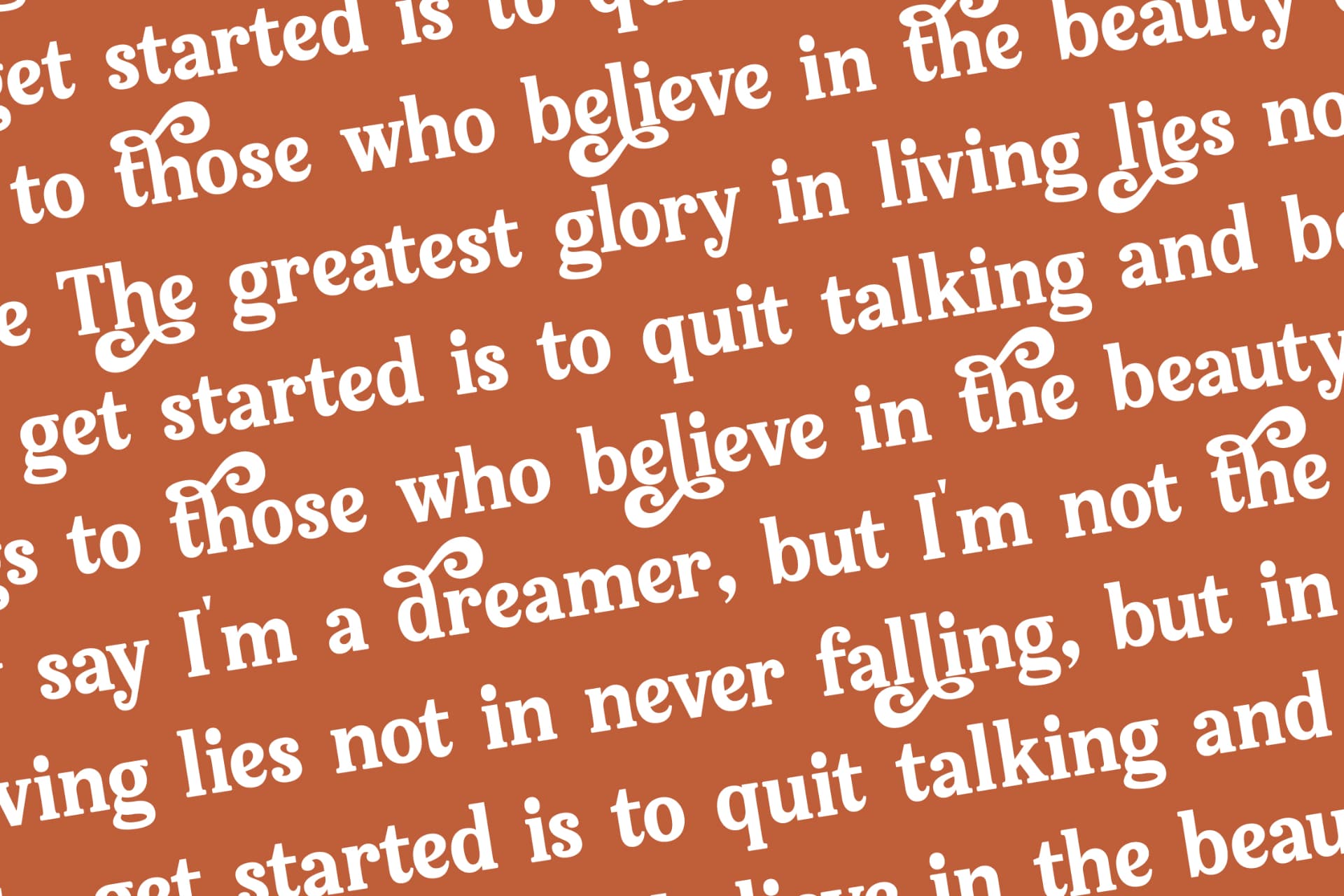 Preview 17 for Bellati Nortils - Groovy Serif Font