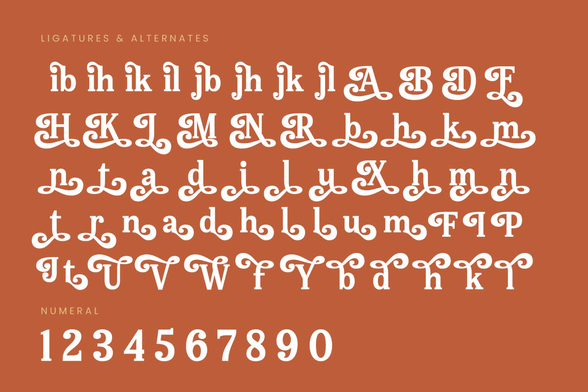 Preview 18 for Bellati Nortils - Groovy Serif Font
