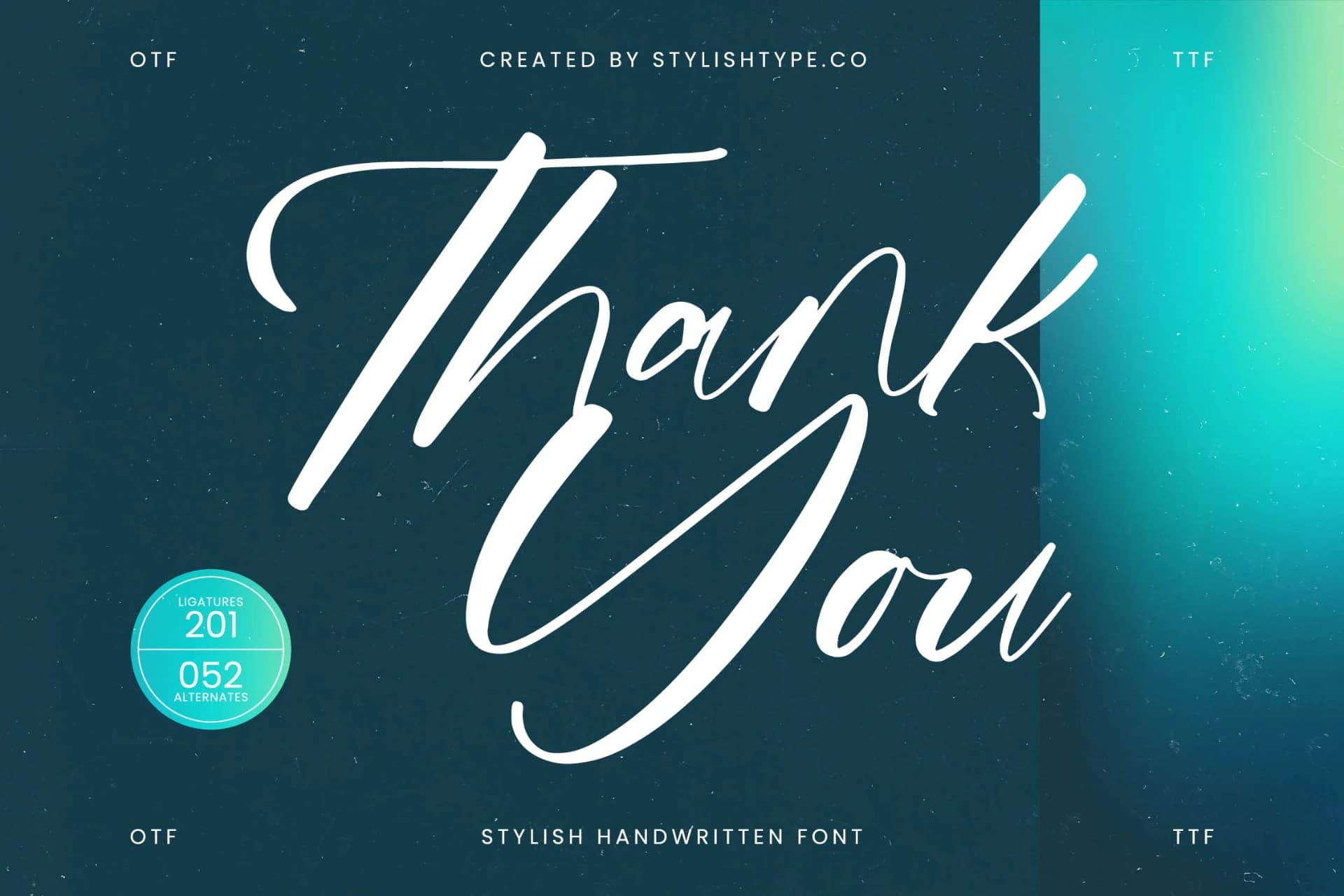 Preview 20 for Griftons Jecthor - Stylish Handwritten Font