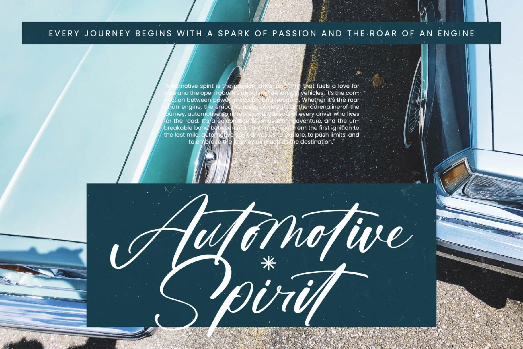 Preview 5 for Griftons Jecthor - Stylish Handwritten Font