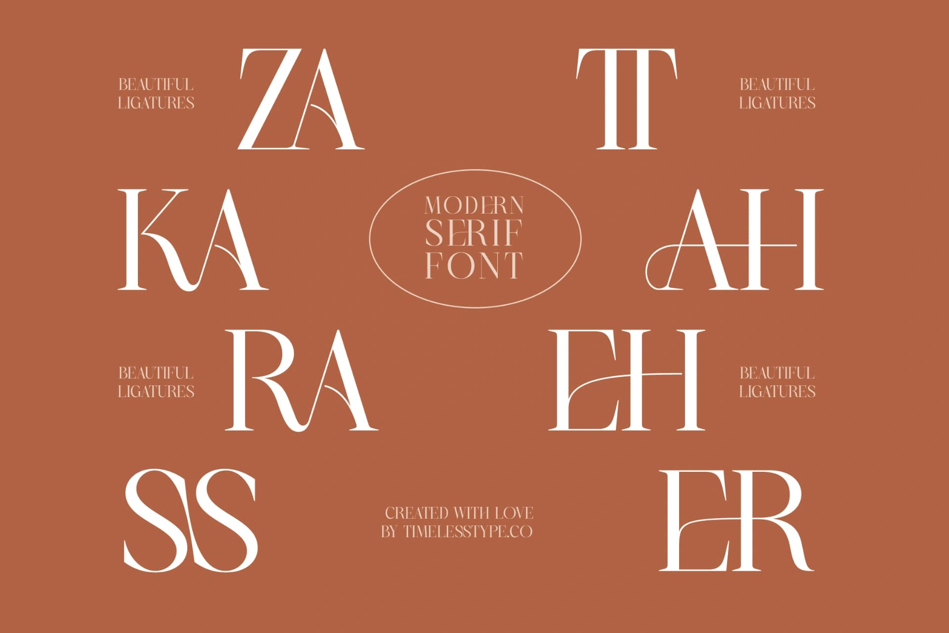 Preview 13 for Heqra - Modern Serif Font