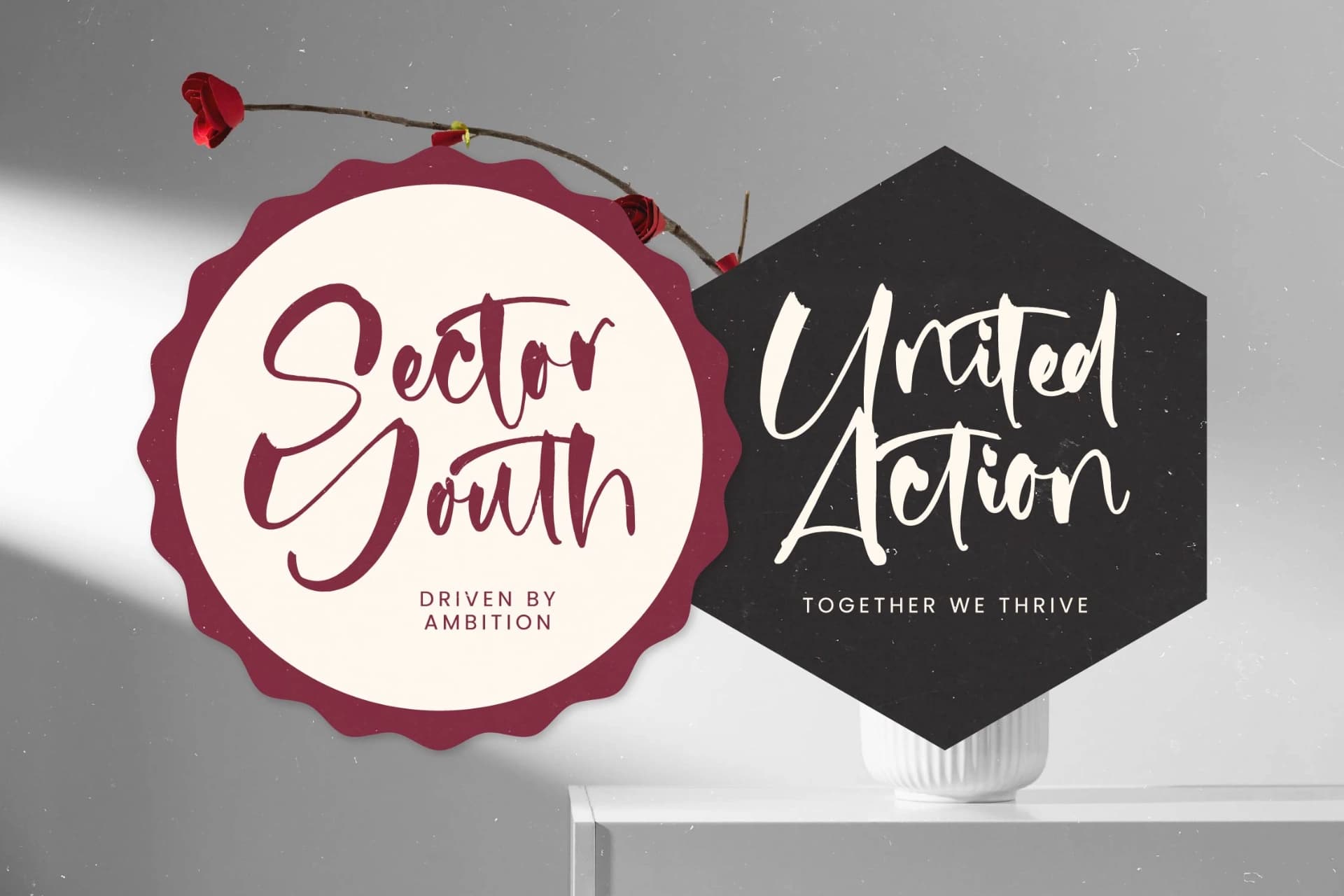 Preview 5 for Fainter - Bold Brush Font