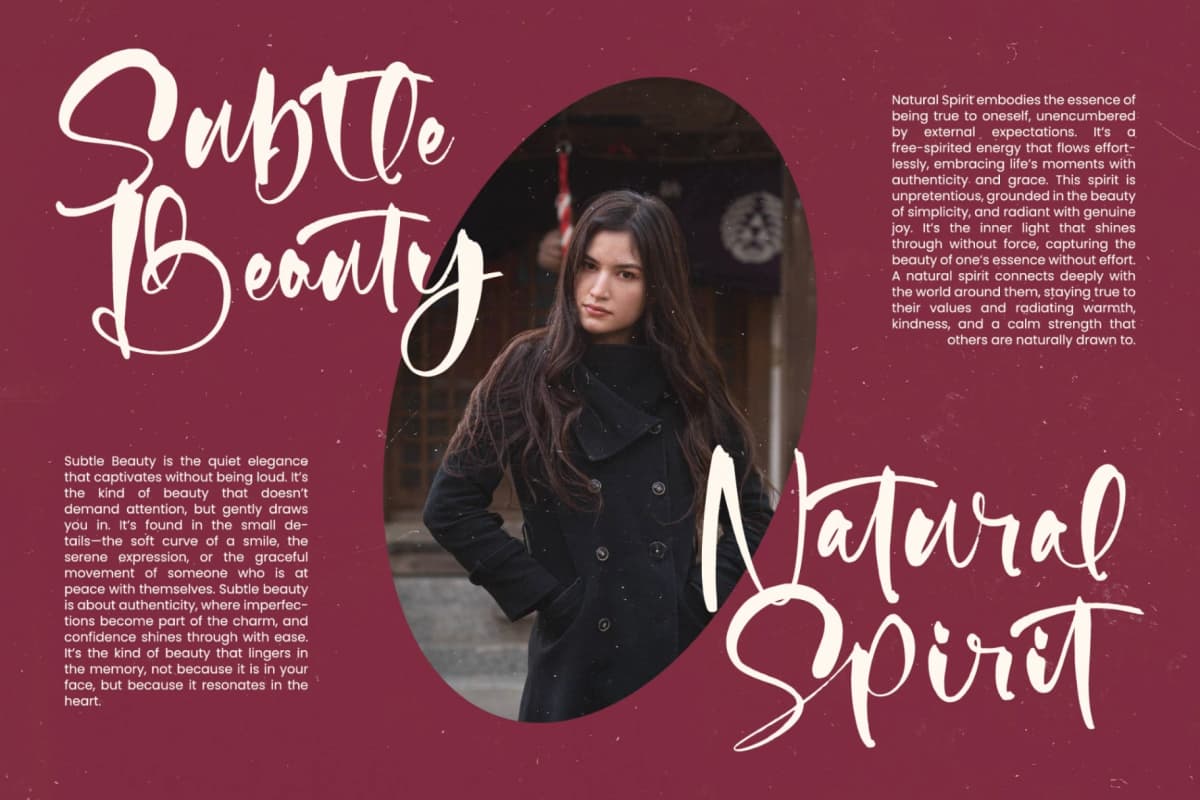 Fainter - Bold Brush Font font preview 14