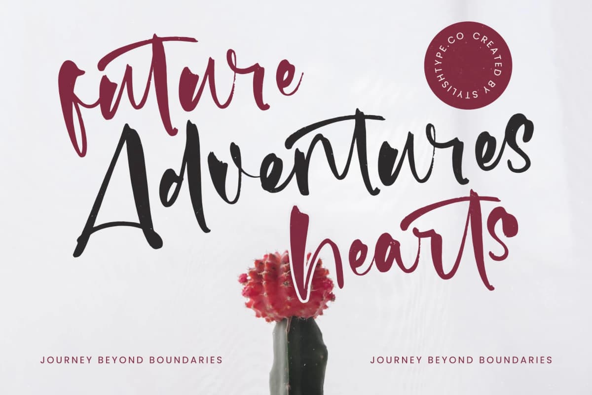 Fainter - Bold Brush Font font preview 16