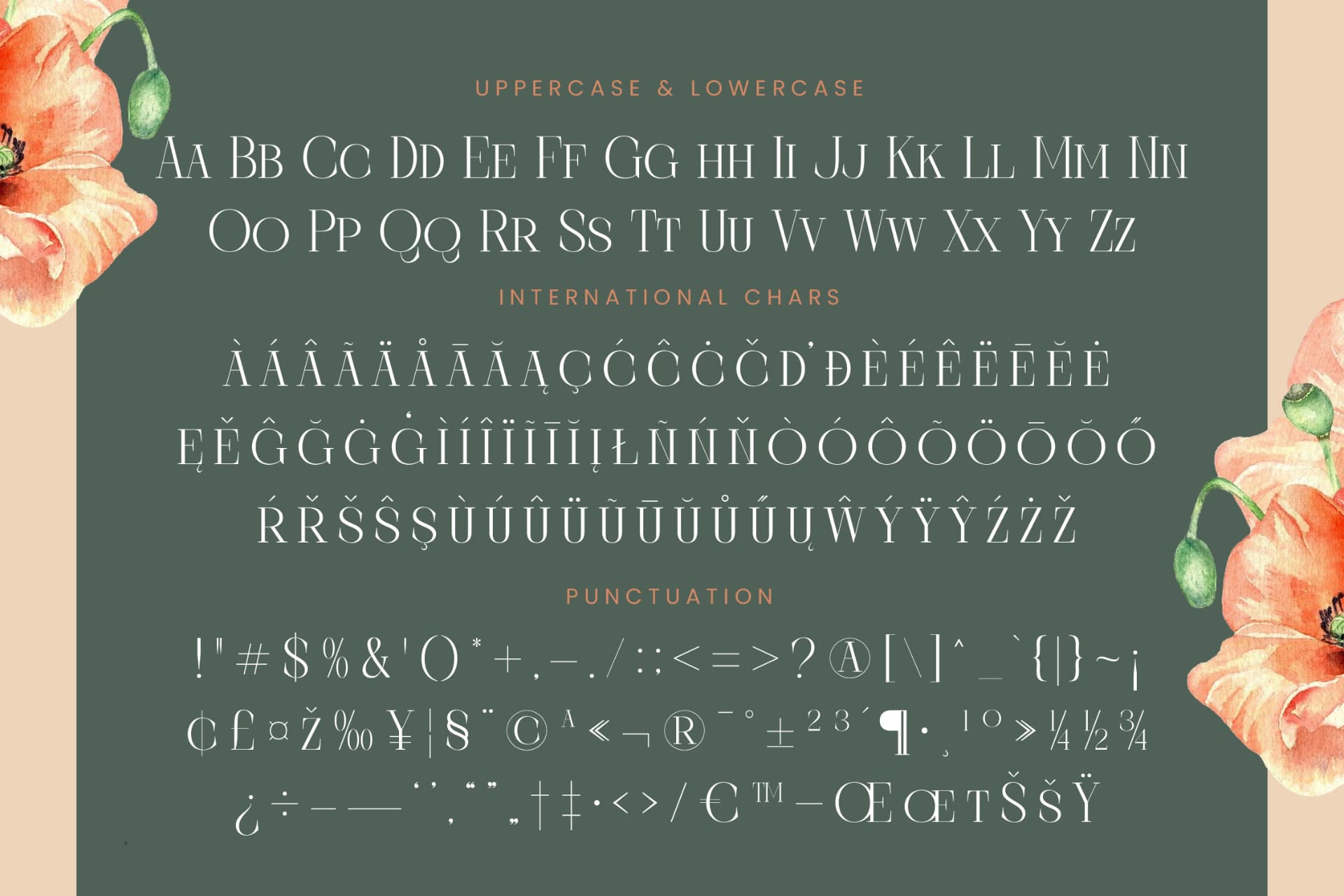 Preview 19 for Barely Painter - All Caps Serif Font