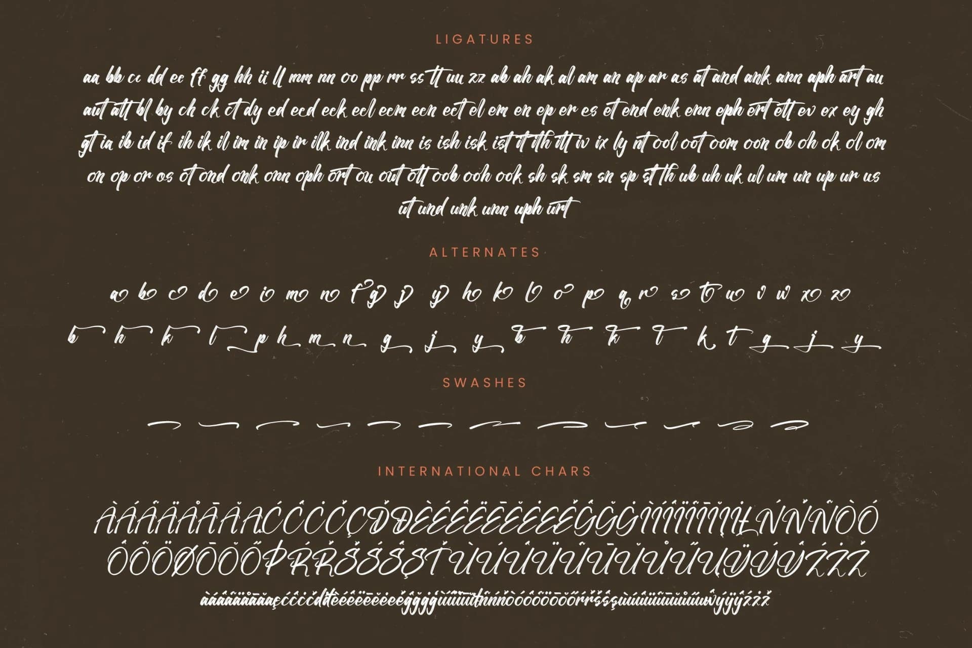 Preview 19 for Stoplight - Bold Calligraphy Font
