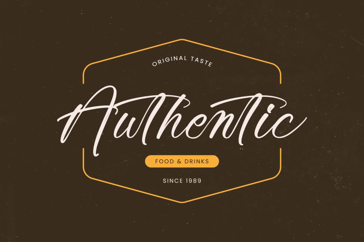 Awakening Gallop - Modern Brush Font font preview 4