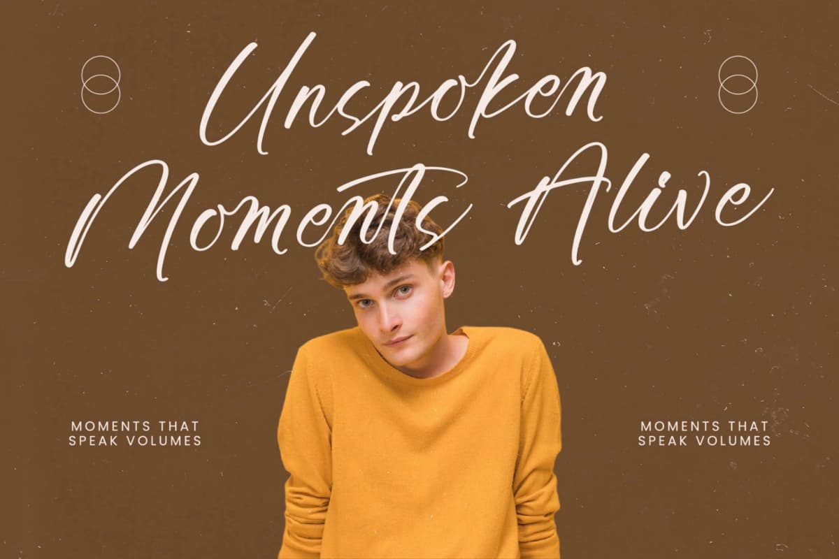Awakening Gallop - Modern Brush Font font preview 6