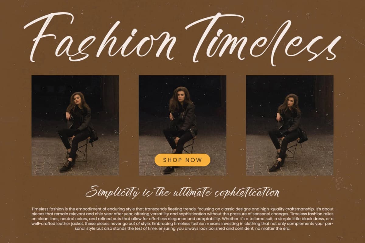 Awakening Gallop - Modern Brush Font font preview 8