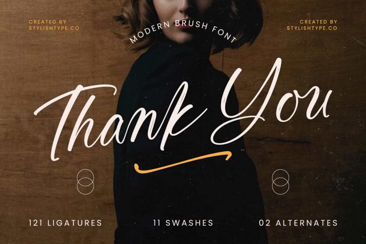 Awakening Gallop - Modern Brush Font font preview 20