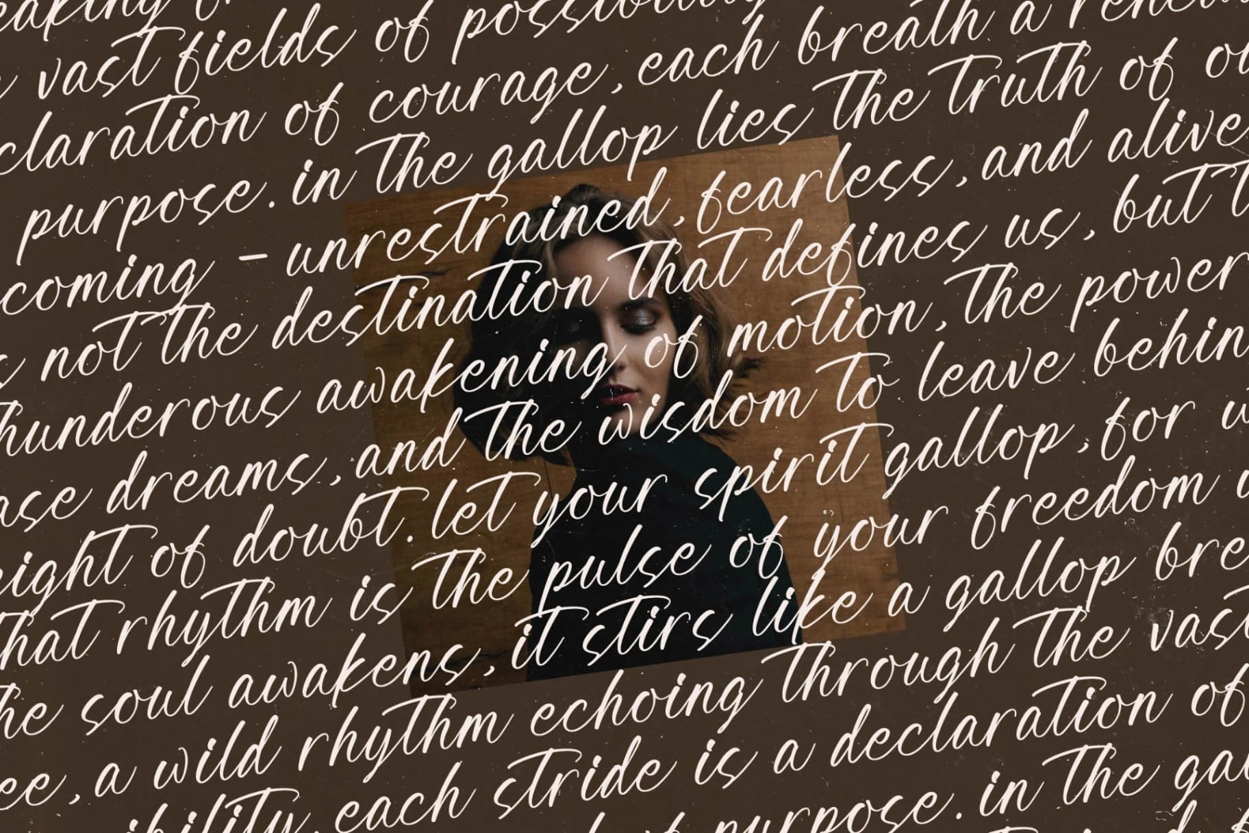 Preview 17 for Awakening Gallop - Modern Brush Font