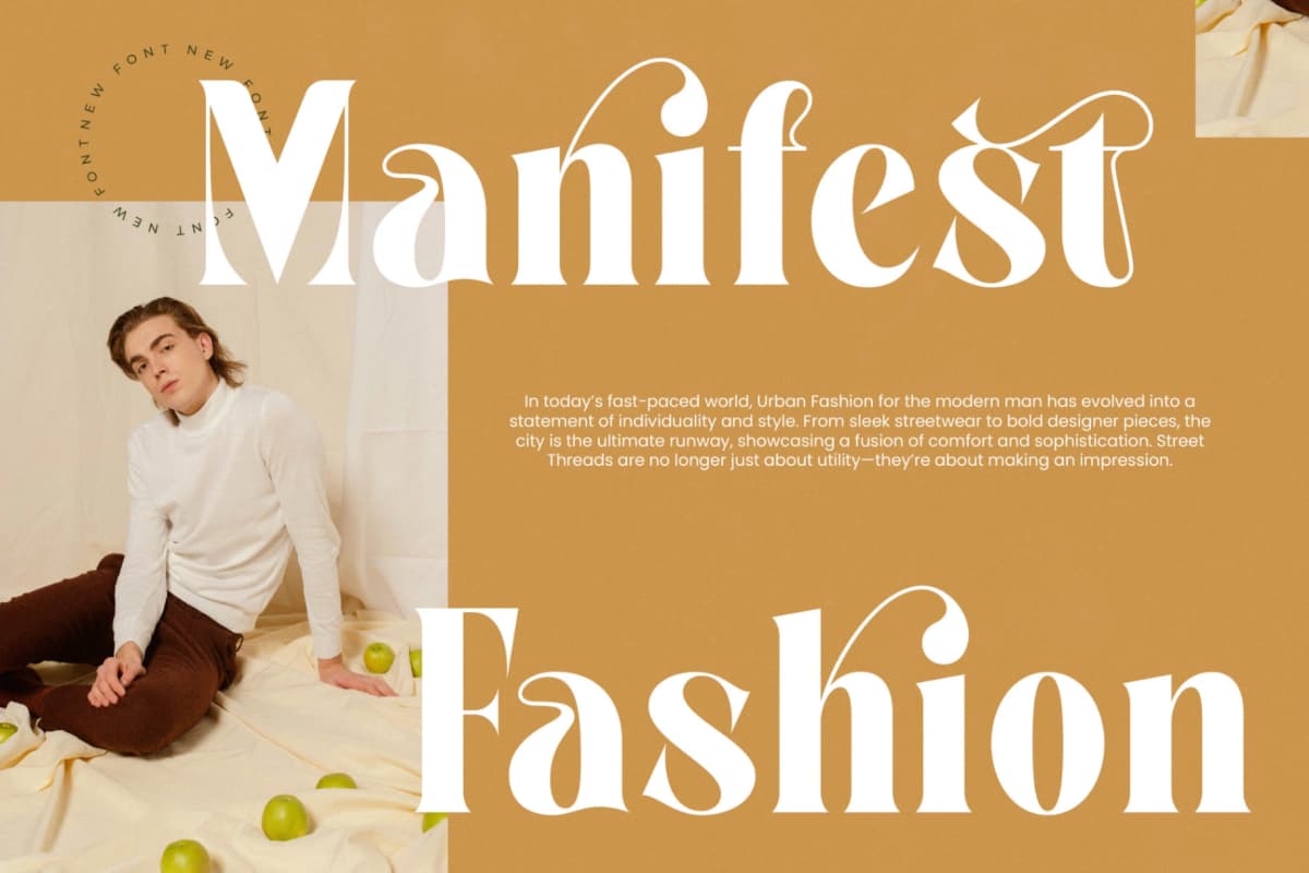 Preview 17 for Martego - Modern Bold Serif Font