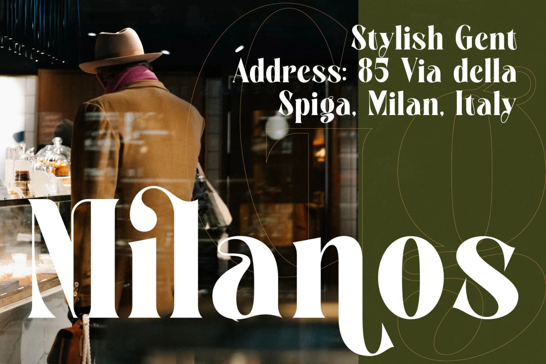 Preview 8 for Martego - Modern Bold Serif Font