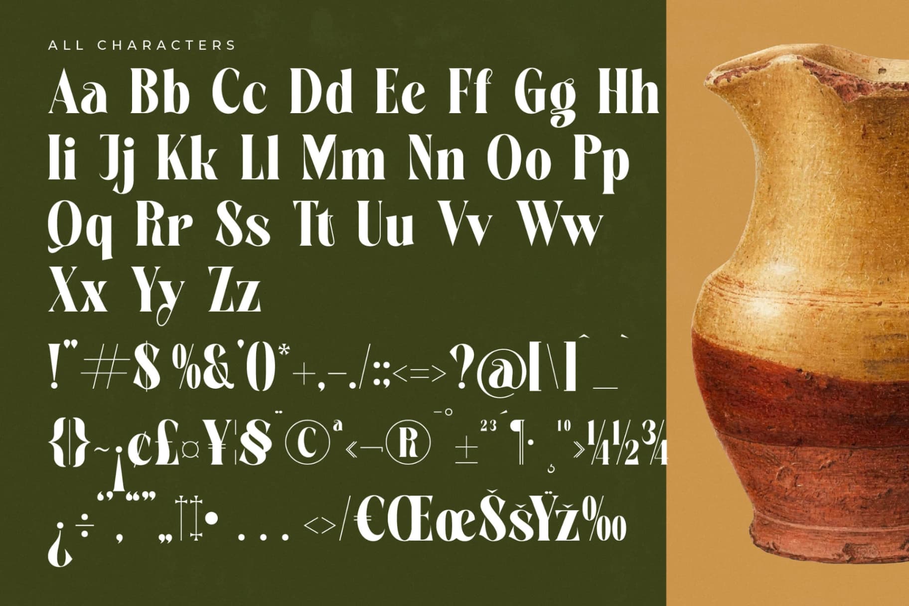 Preview 19 for Martego - Modern Bold Serif Font