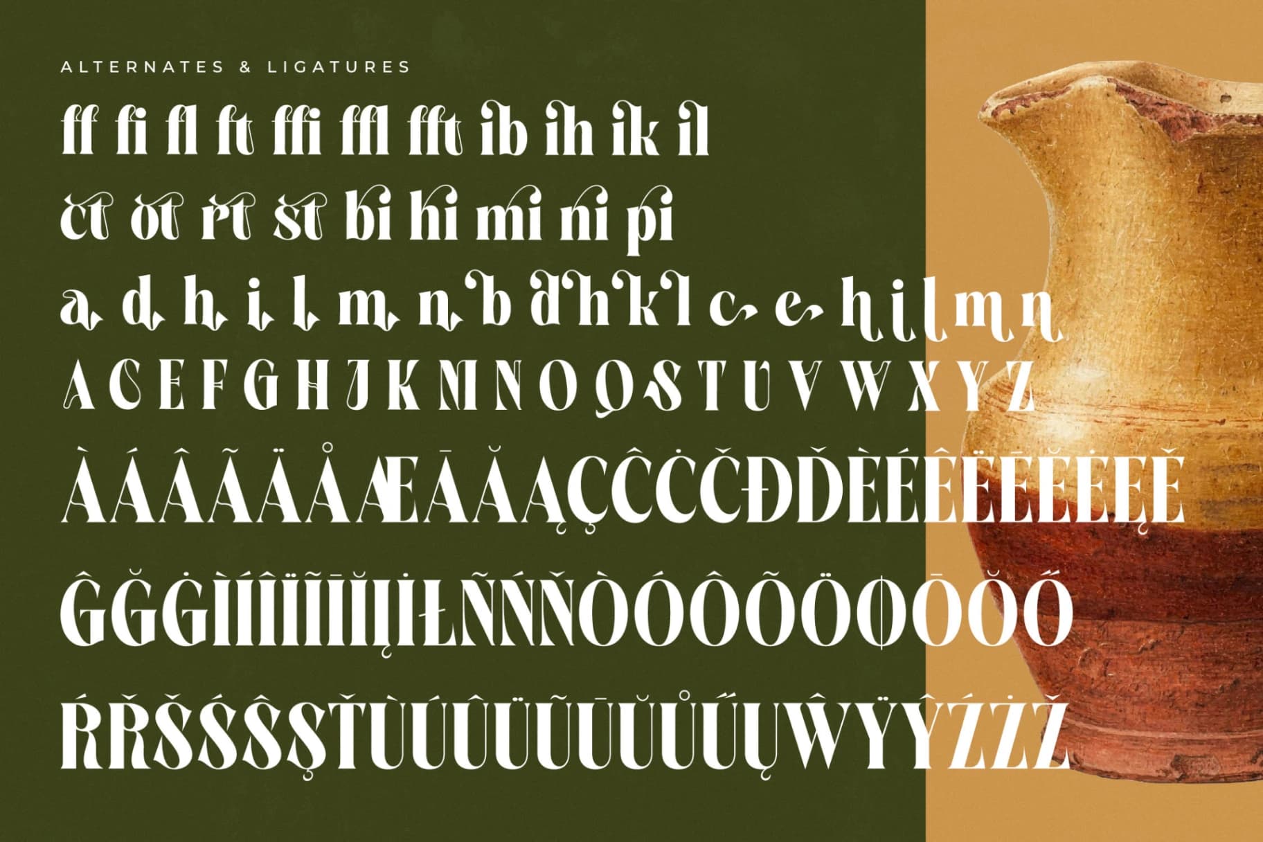 Preview 18 for Martego - Modern Bold Serif Font