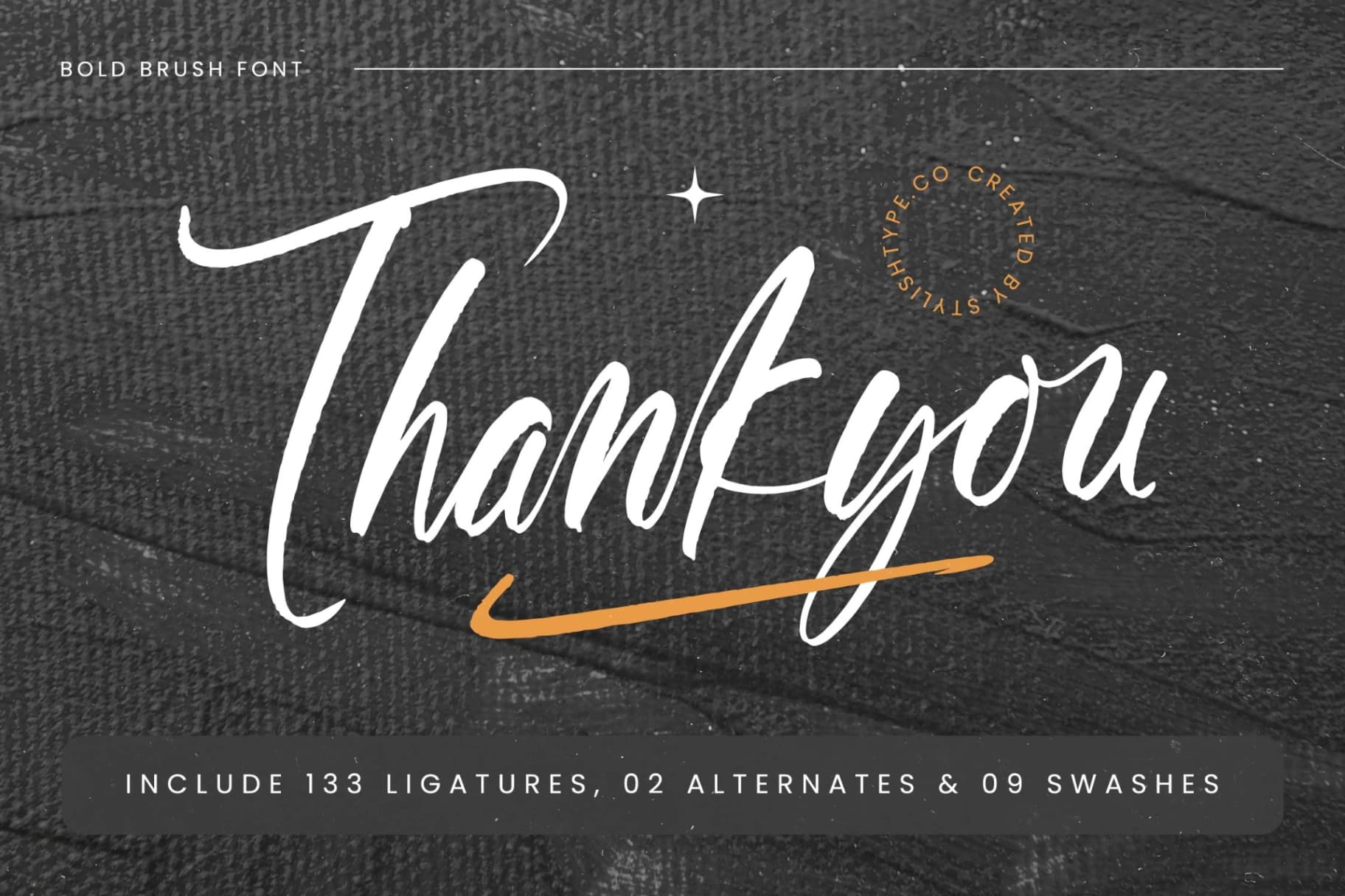 Preview 20 for Blazking - Bold Brush Font