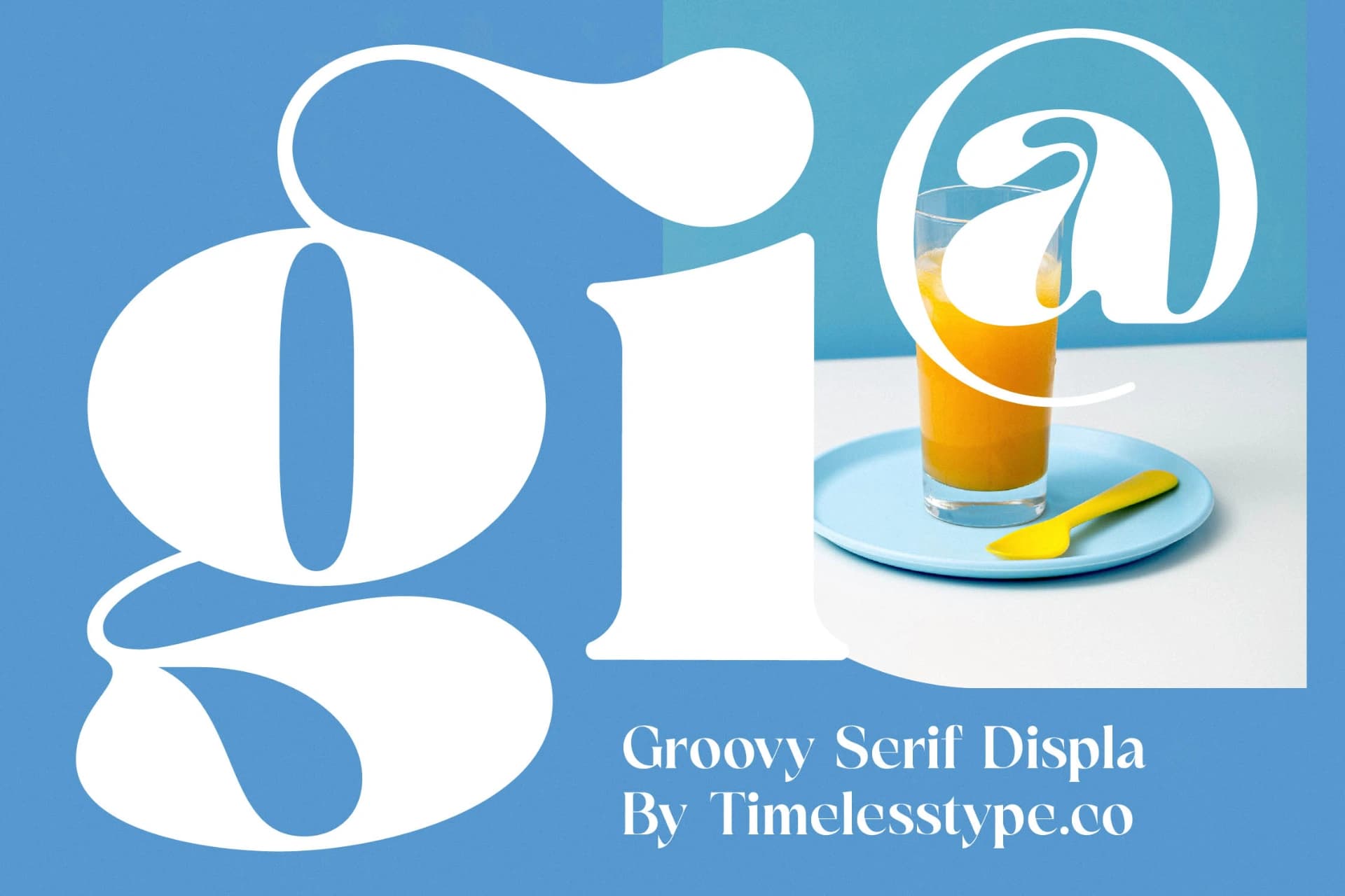 Preview 5 for Hostey & Milan - Groovy Serif Display