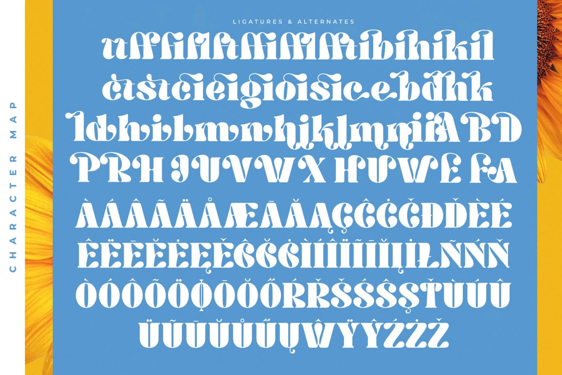 Preview 19 for Hostey & Milan - Groovy Serif Display