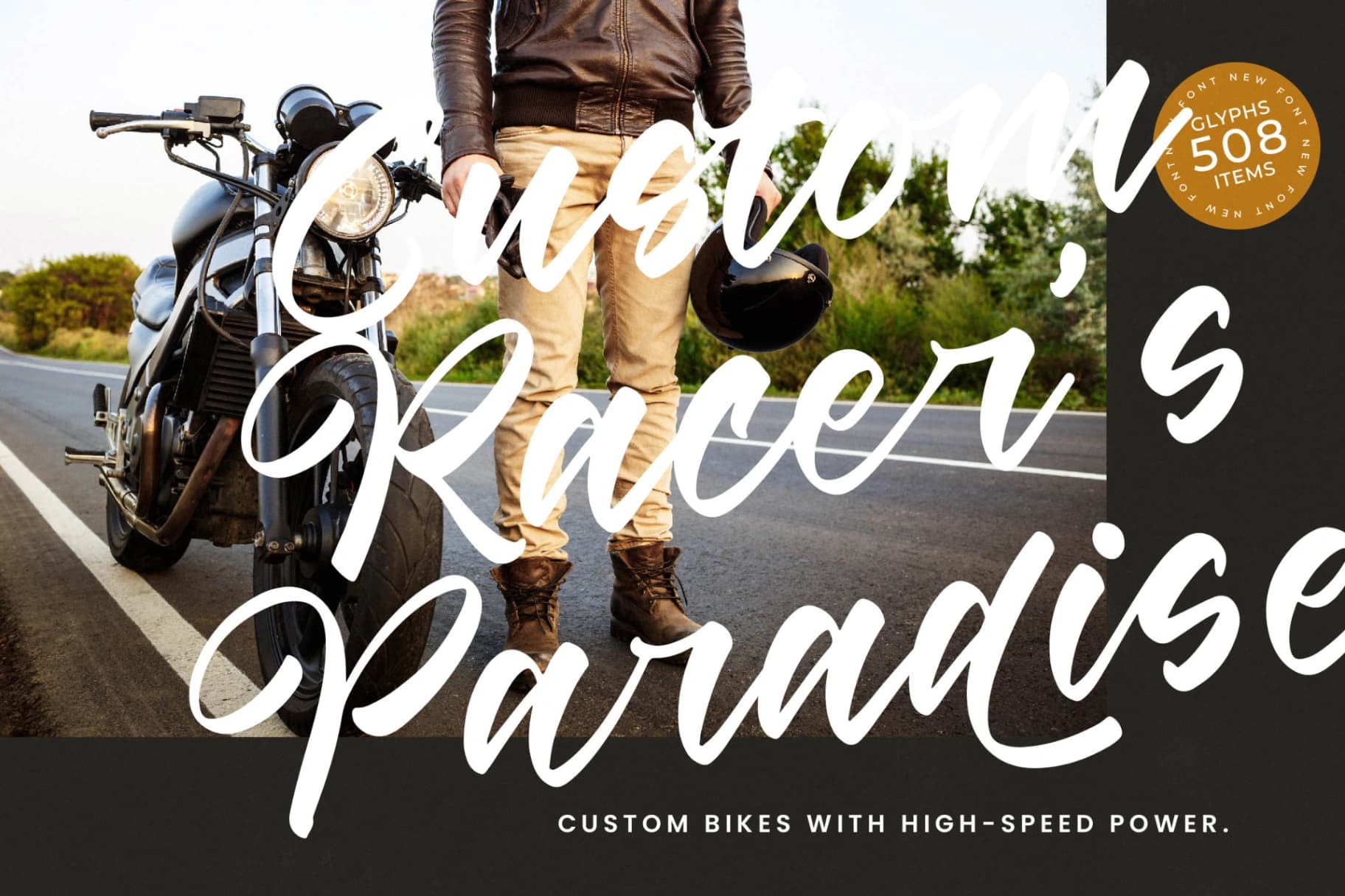 Preview 11 for Winds Rolling - Bold Calligraphy Script Font