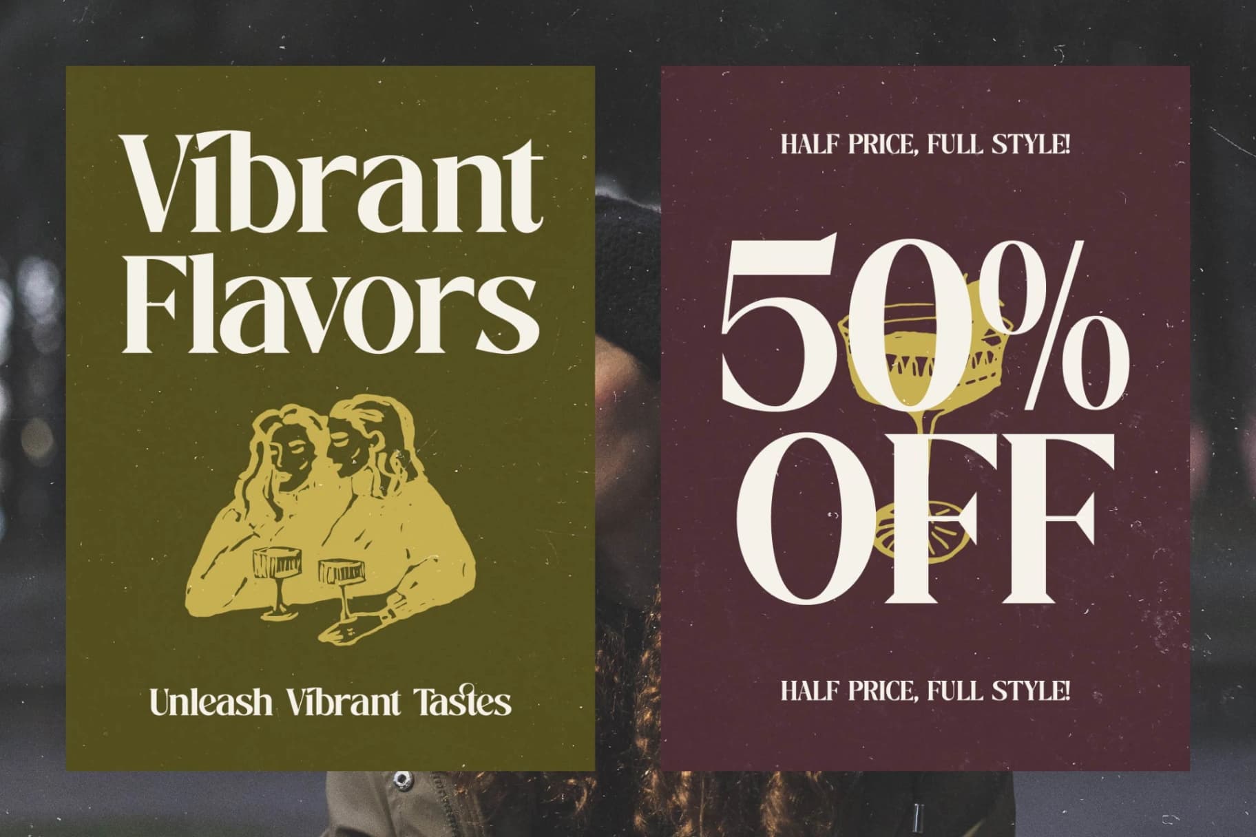 Preview 4 for Mistical Spring - Bold Tall Serif Display Font