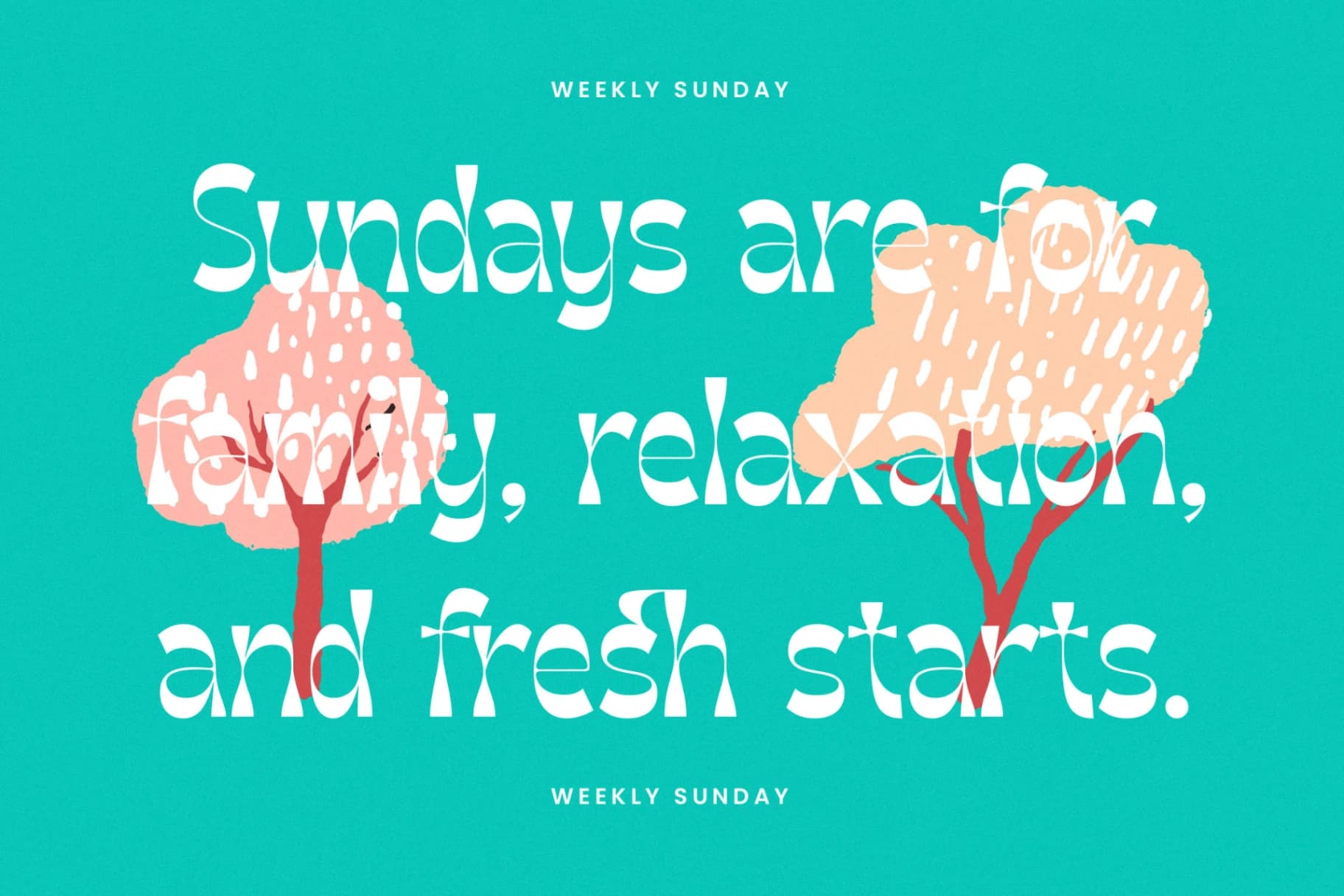 Preview 2 for Weekly Sunday - Modern Display Serif Font