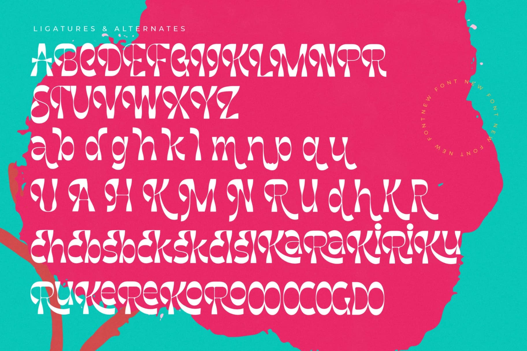 Preview 19 for Weekly Sunday - Modern Display Serif Font
