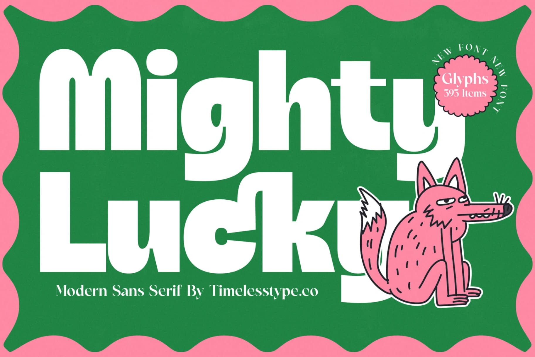 Preview 1 for Mighty Lucky - Modern Sans Serif