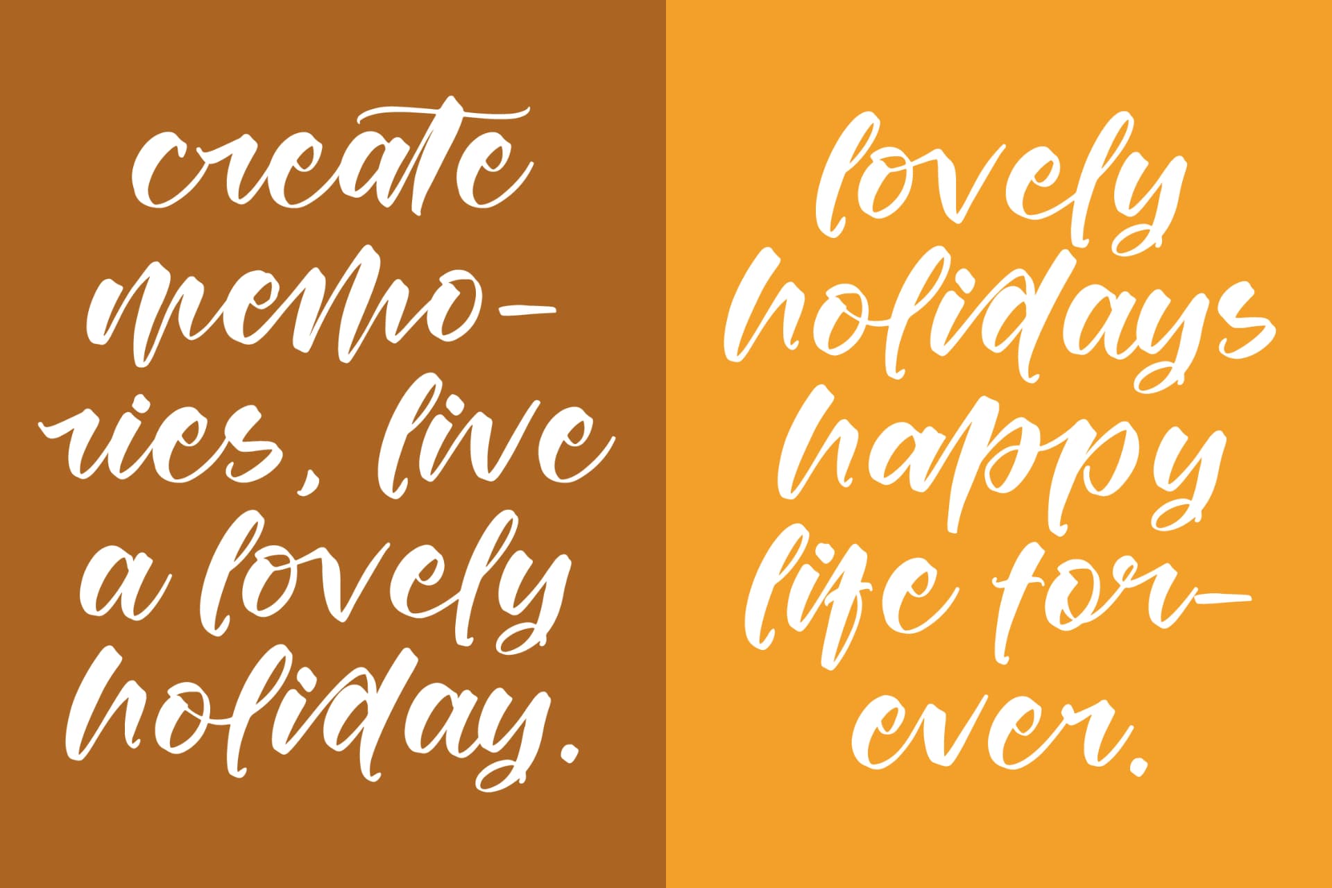 Preview 4 for Joyland Delight - Bold Calligraphy Script